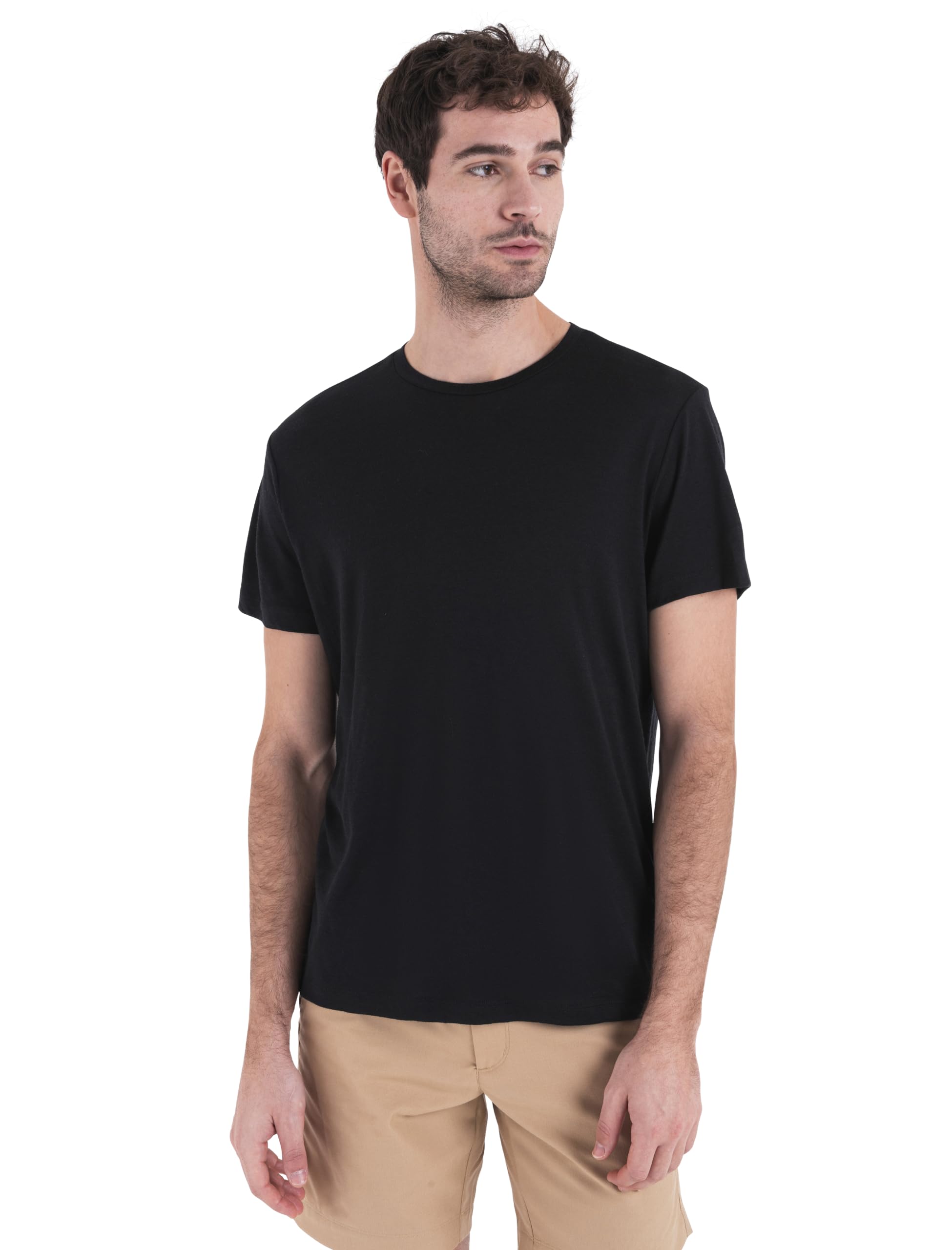 Merino Funktionsshirt – Icebreaker – Men Merino 150 Tech Lite III SS Tee – Schwarz – S – Icebreaker