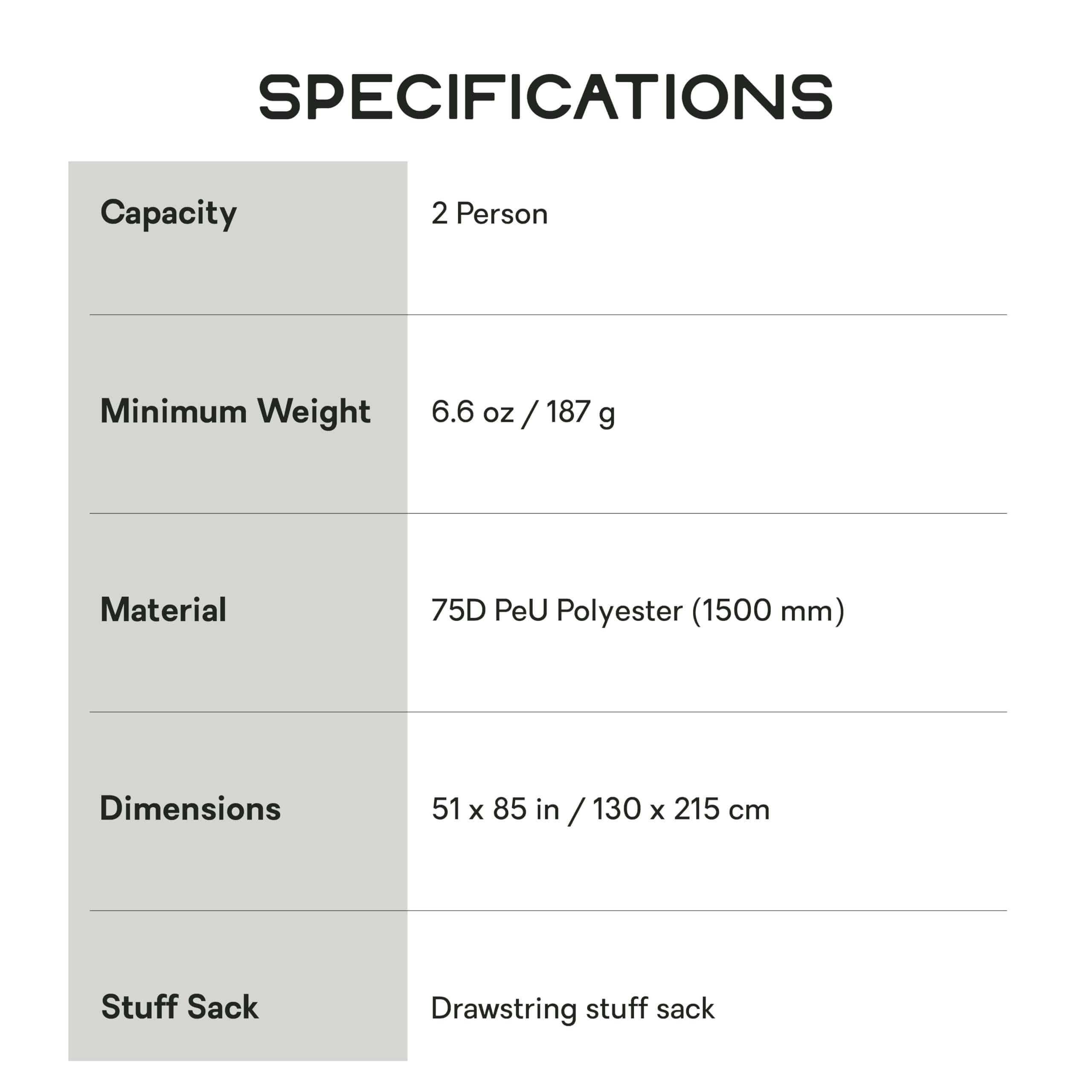 Zeltzubehör - Nemo - Hornet OSMO™ Footprint