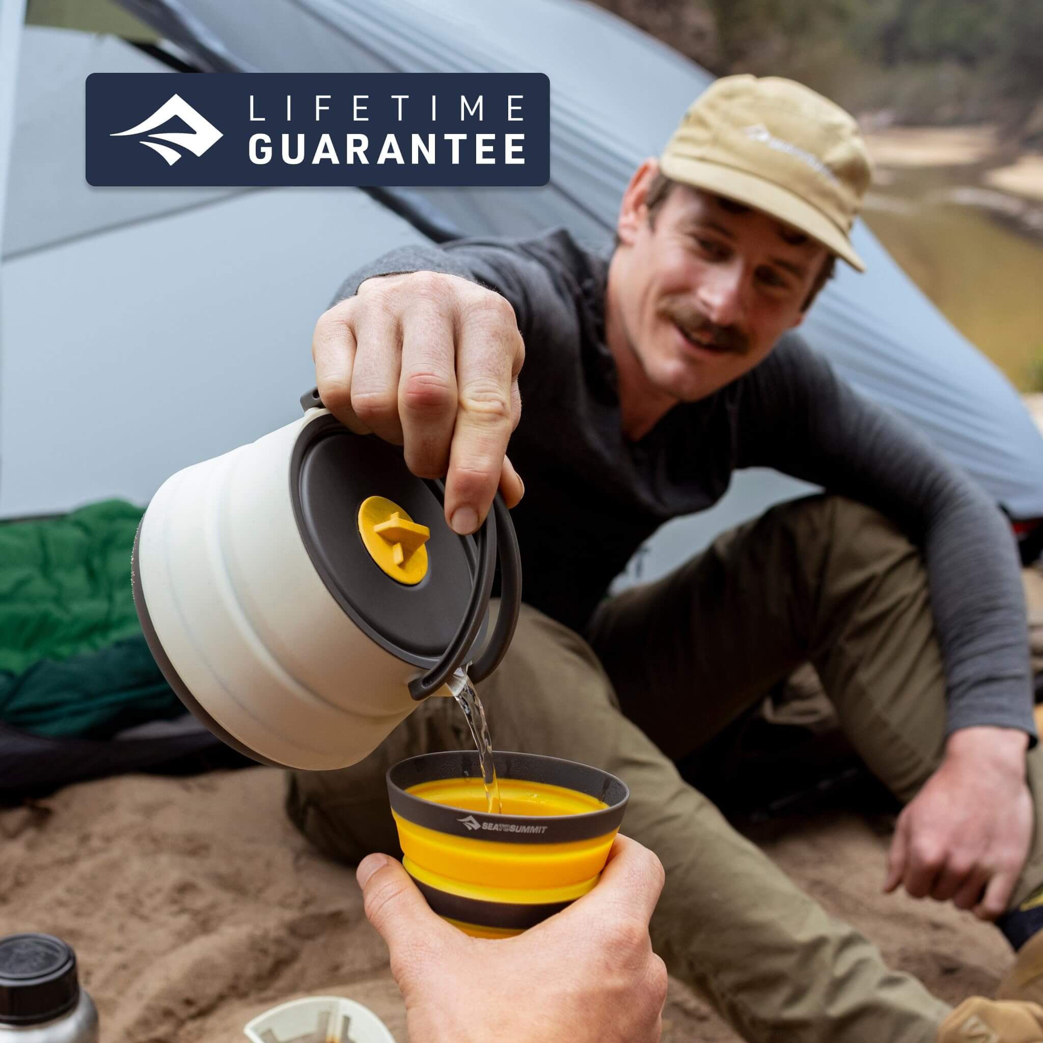 Sea to Summit Frontier Ultraleichtes faltbares Wasserkocher-Set - Outdoor Shop FluxPerfect