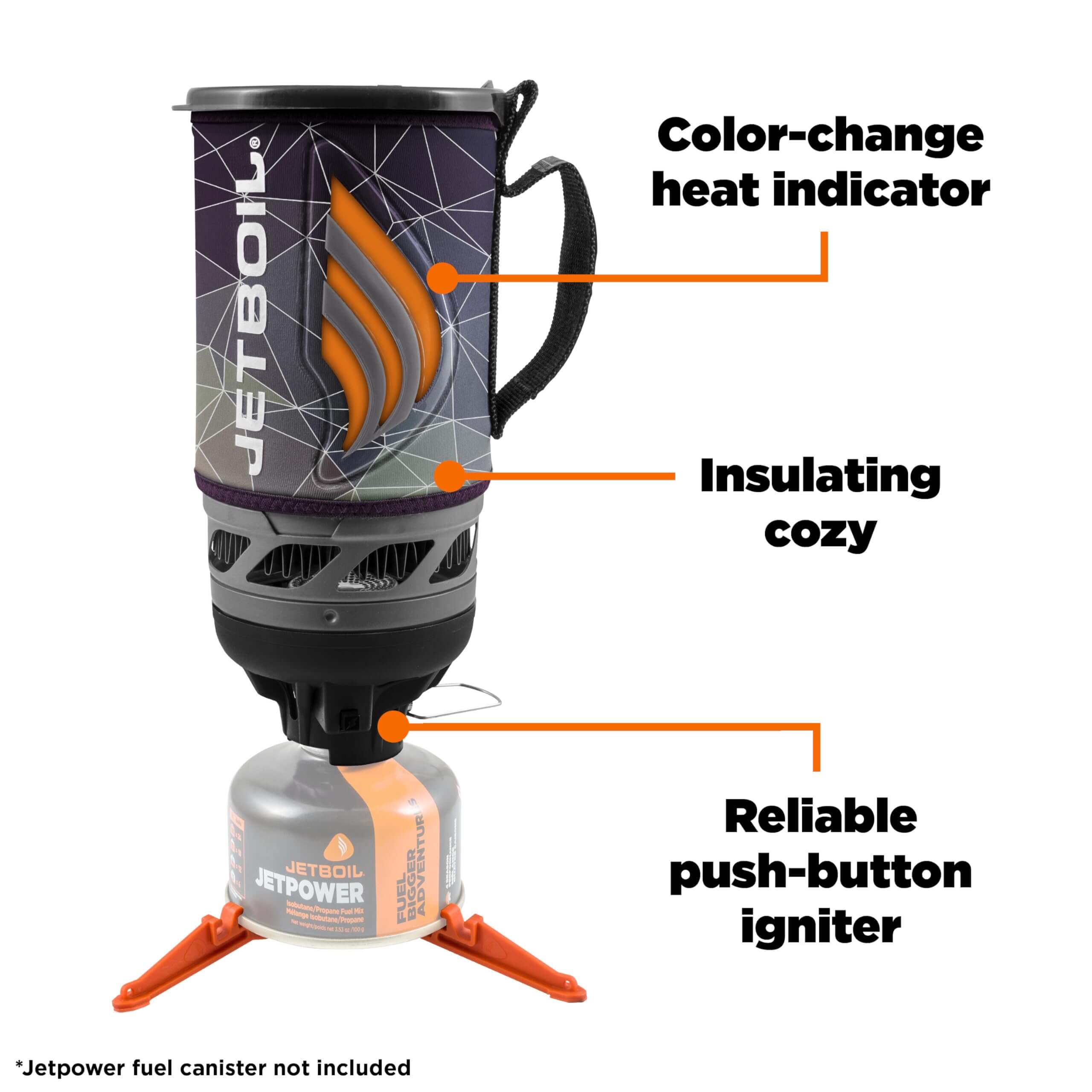 Jetboil Flash Kochsystem für Camping- und Backpacking - Outdoor Shop FluxPerfect