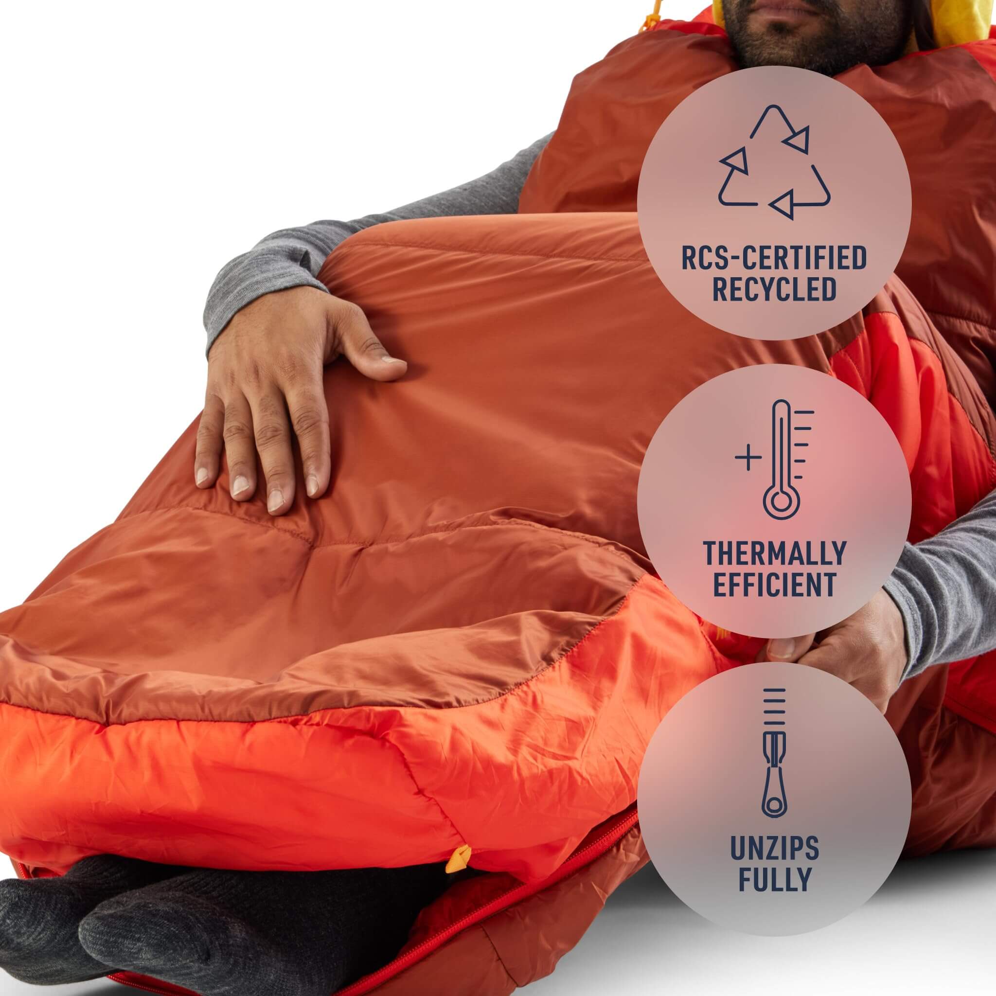 Sea to Summit Hamelin Kunstfaserschlafsack - Outdoor Shop FluxPerfect