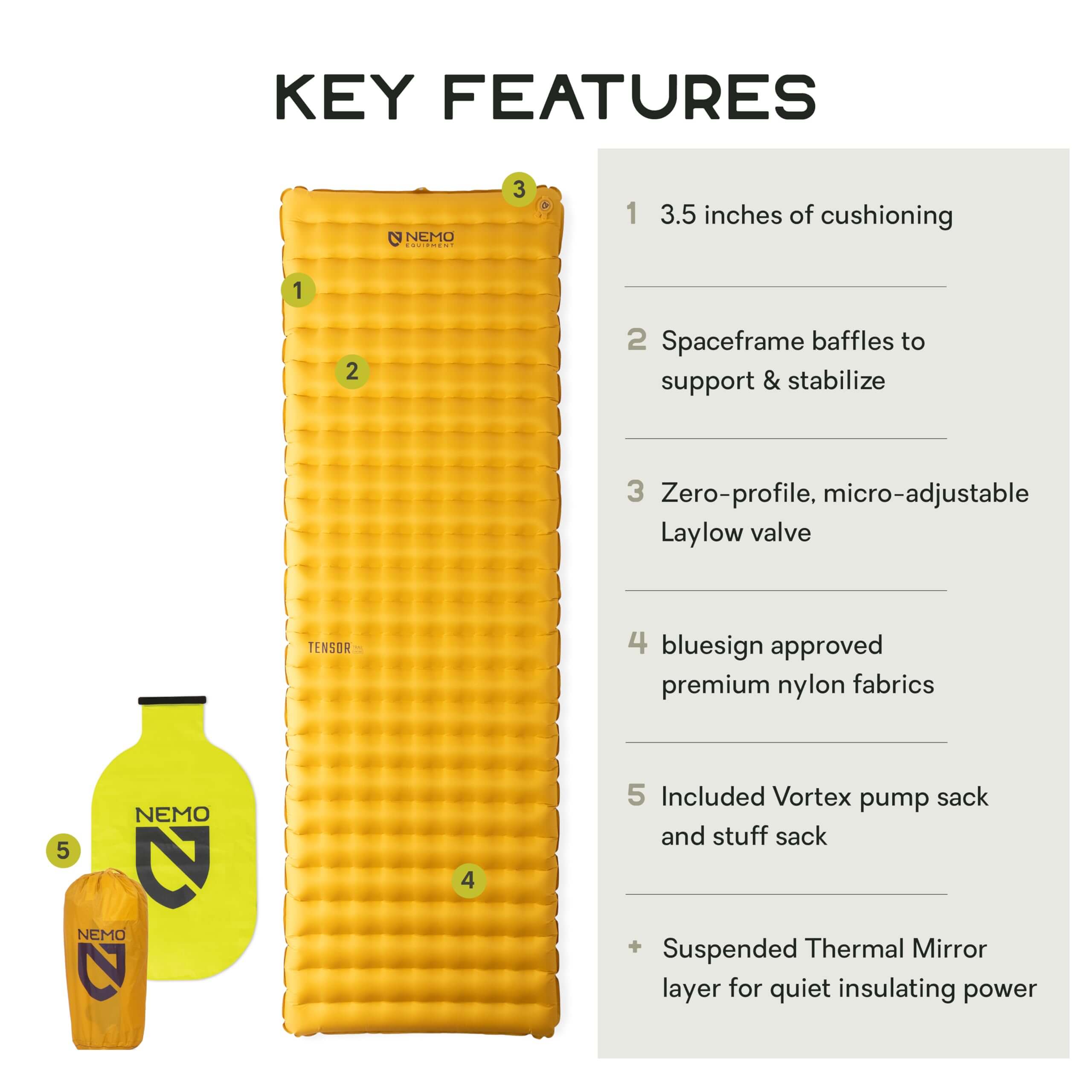 Nemo Tensor Trail - Outdoor Shop FluxPerfect