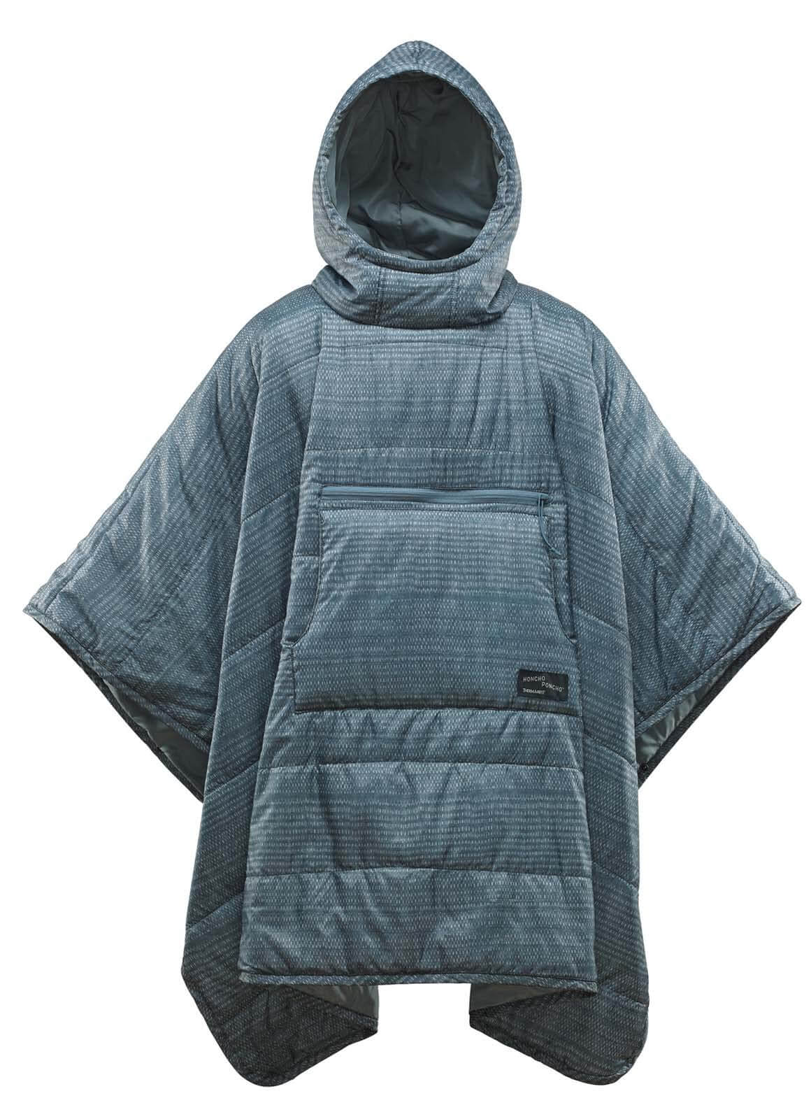Poncho – Therm-a-Rest – Honcho Poncho – Blue Woven Print – Therm-a-Rest