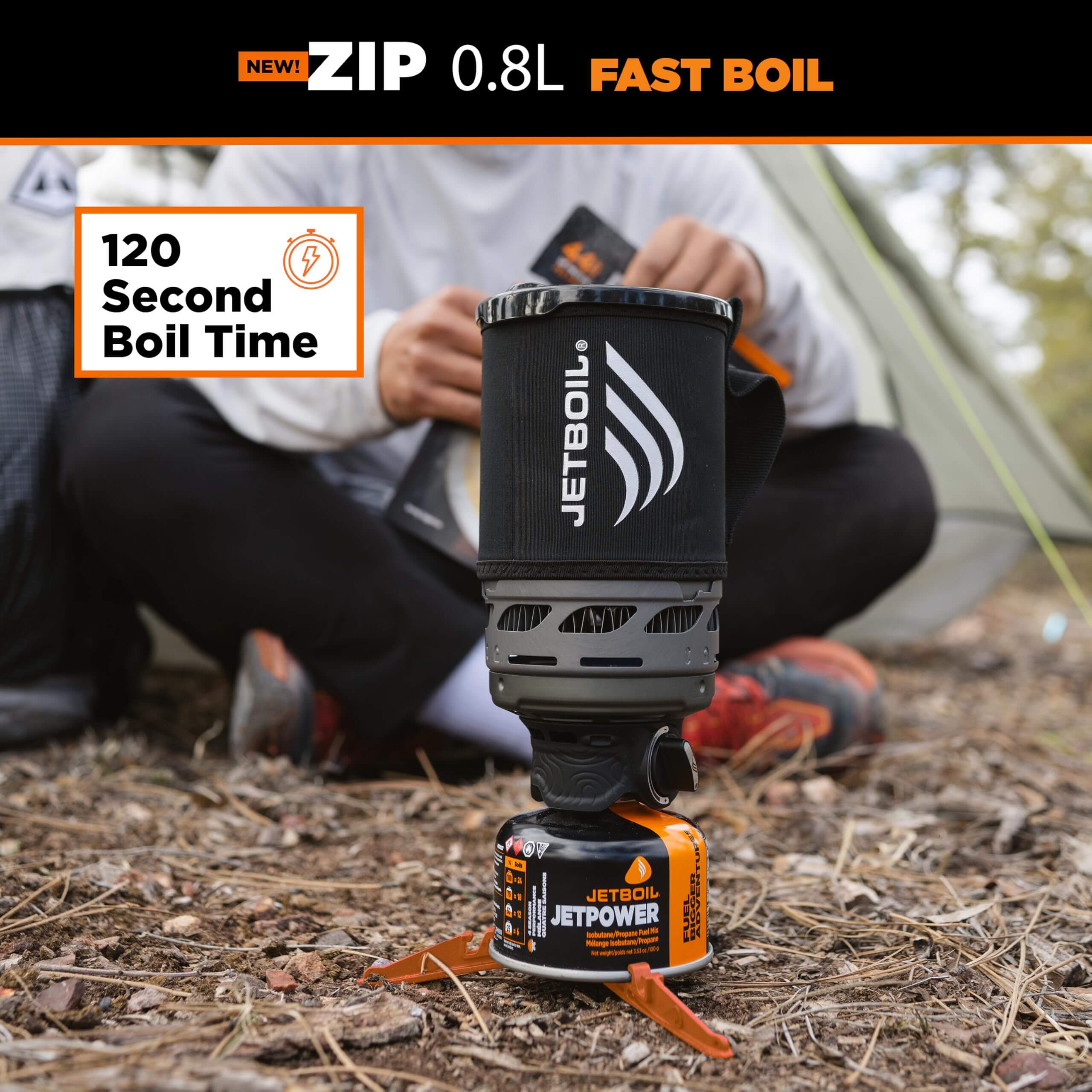 Jetboil Zip 0.8L Fast Boil System - Outdoor Shop FluxPerfect