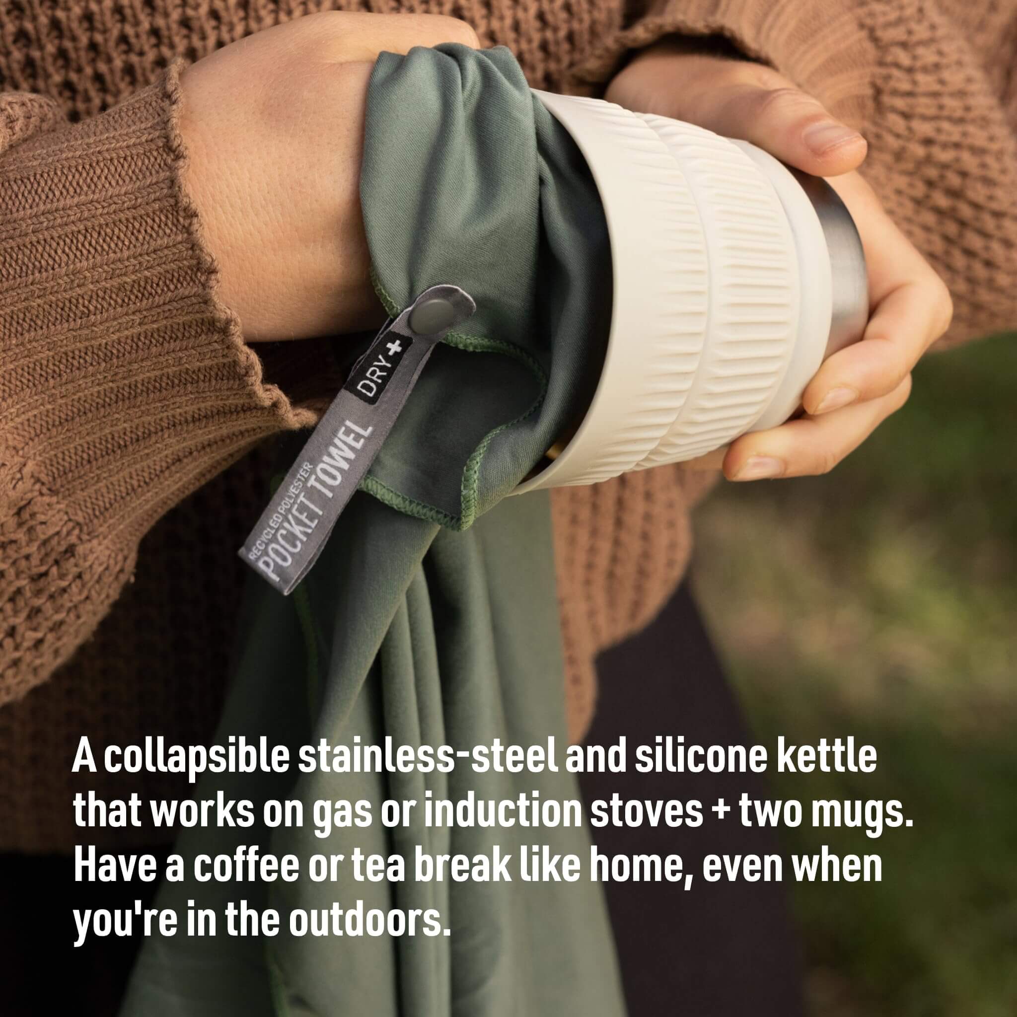 Sea to Summit Detour Stainless Steel Kettle Cook Set 3-teilig - Outdoor Shop FluxPerfect