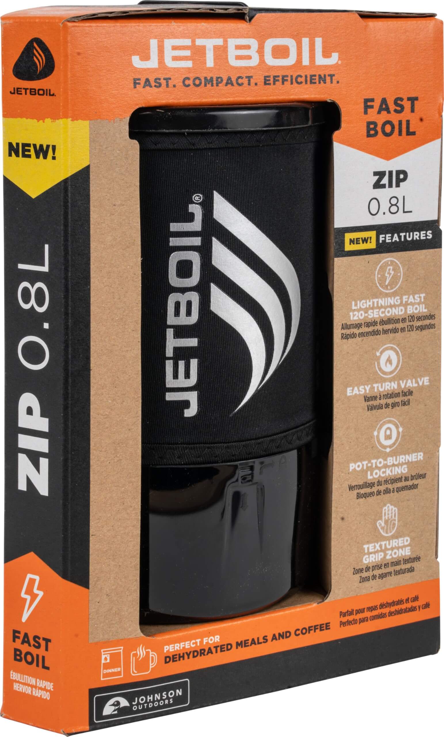 Jetboil Zip 0.8L Fast Boil System - Outdoor Shop FluxPerfect