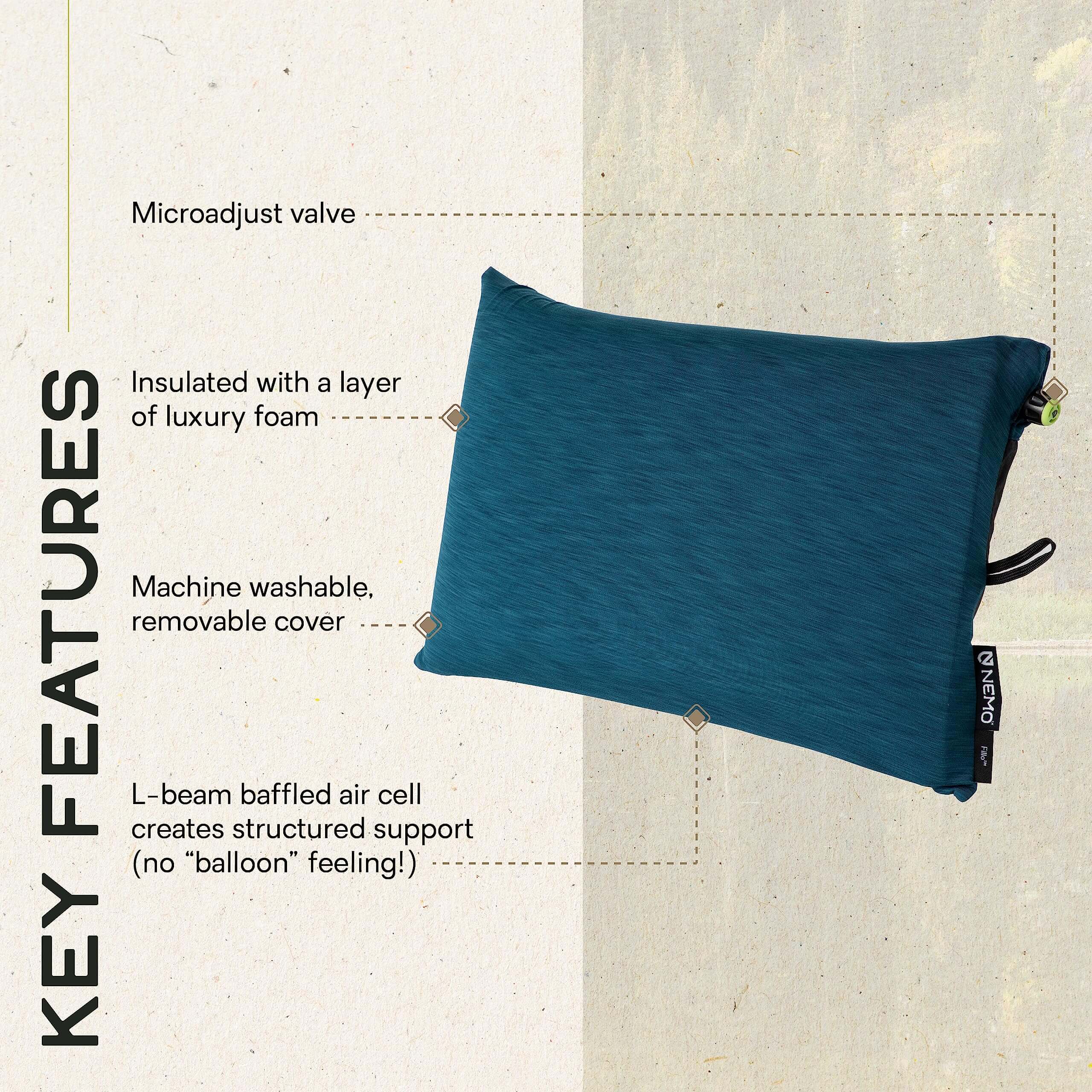 Nemo Fillo Elite Kopfkissen - Outdoor Shop FluxPerfect