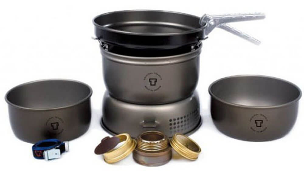 Sturmkocher – Trangia – Sturmkocher 25-3 HA groß mit Spiritusbrenner – Trangia