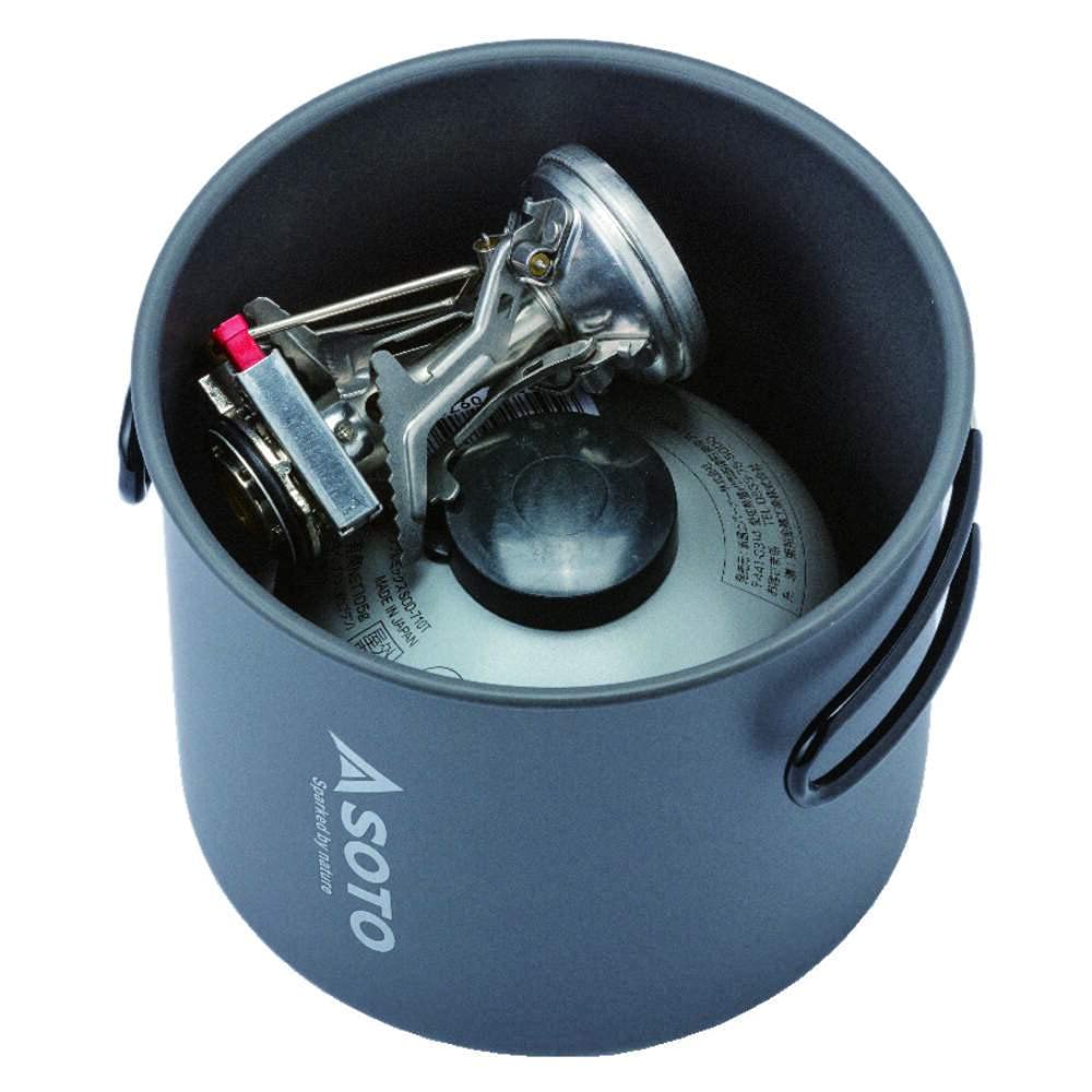 Soto Amicus Gaskocher mit New River Pot Kochsystem - Outdoor Shop FluxPerfect