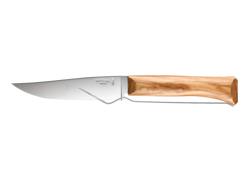 Käsemesser und Gabel – Opinel – Olivenholz Edelstahl