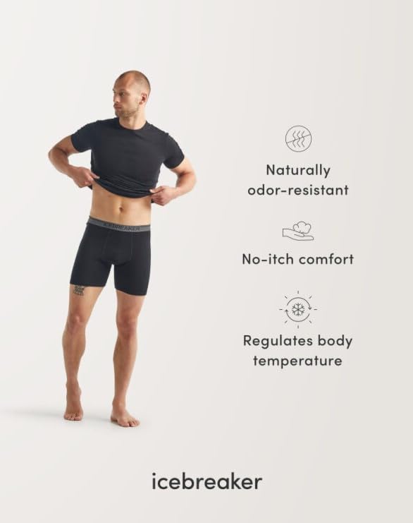 Funktionsunterwäsche – Icebreaker – Merino 150 Anatomica Boxers