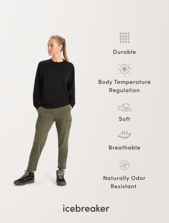 Langarmshirt – Icebreaker – Merino 125 Cool-Lite™ Sphere III