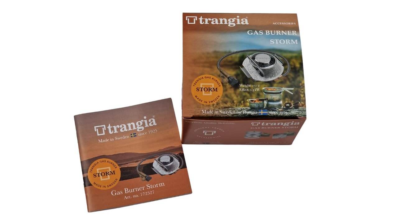 Trangia Gasbrenner-Set 77 für Sturmkocher Gaskocher GB74
