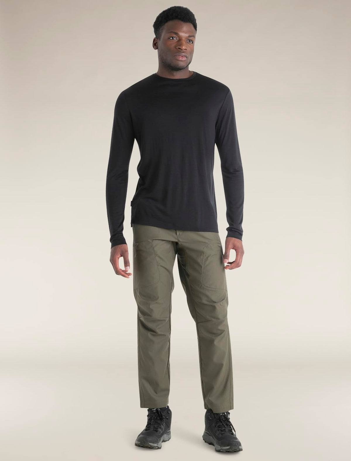 Langarmshirt – Icebreaker – Merino 125 Cool-Lite™ Sphere III