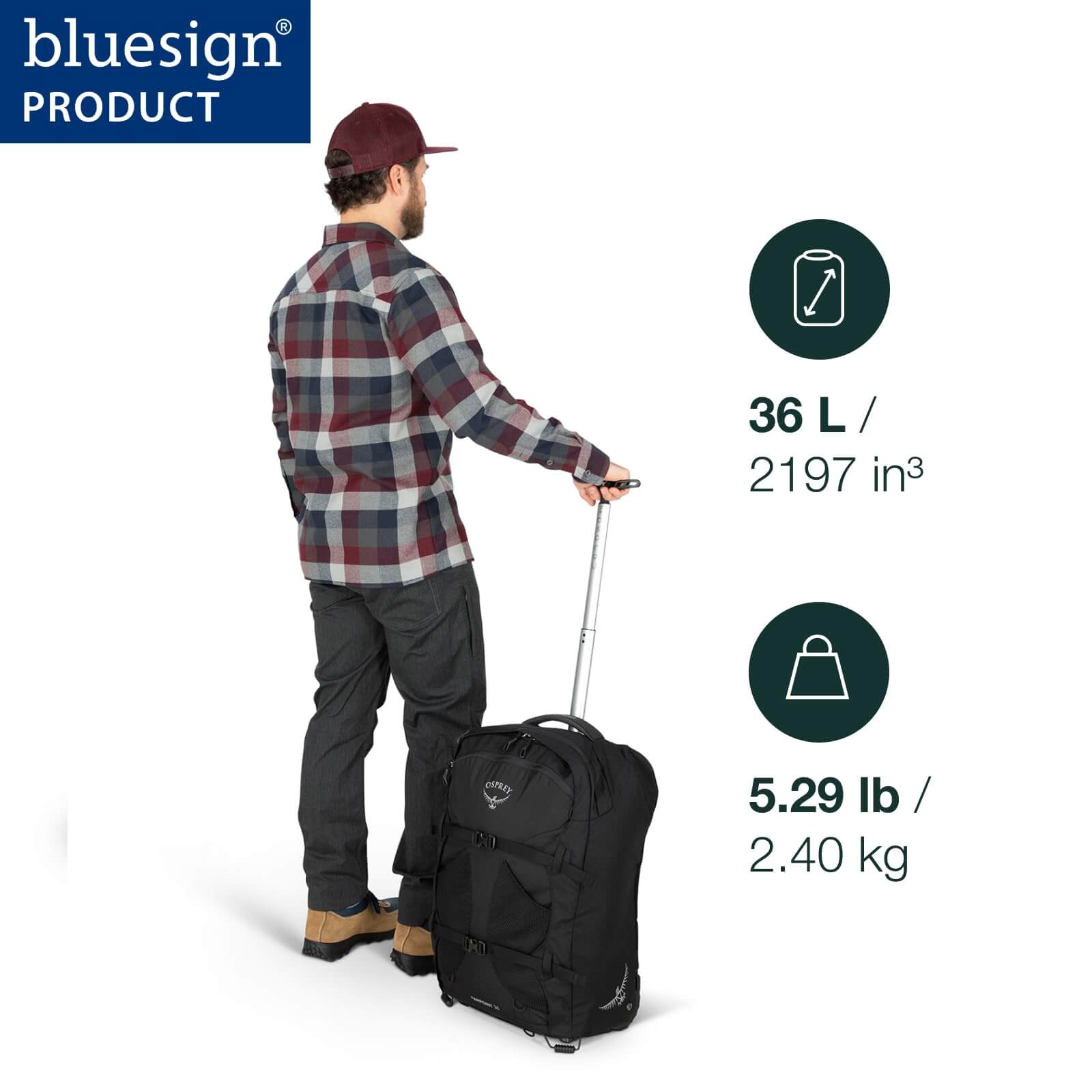 Osprey Farpoint Wheels 65 Reisetasche Einheitsgröße