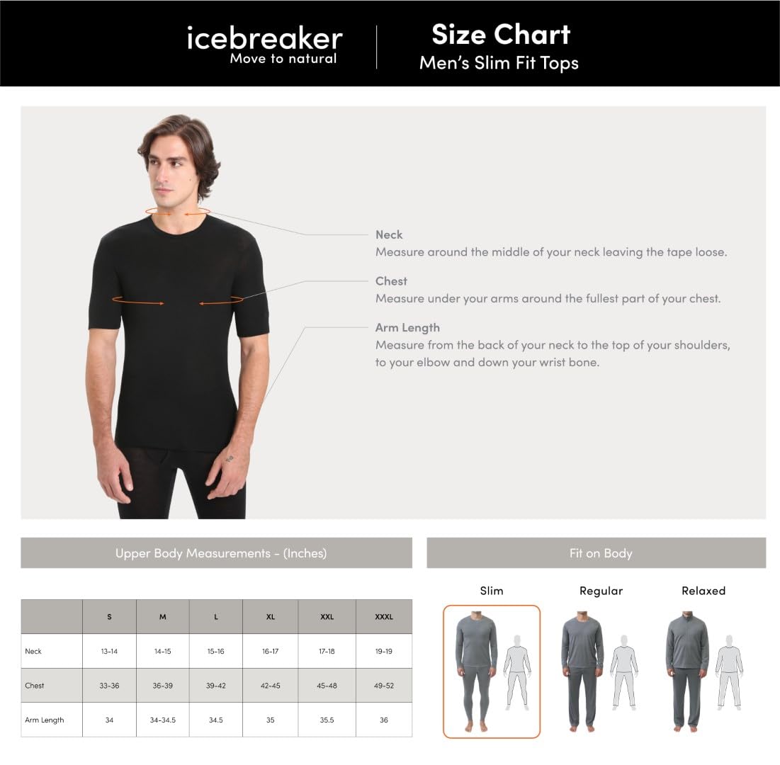 Funktionsshirt – Icebreaker – M Anatomica SS Crewe – Icebreaker – Bild 3