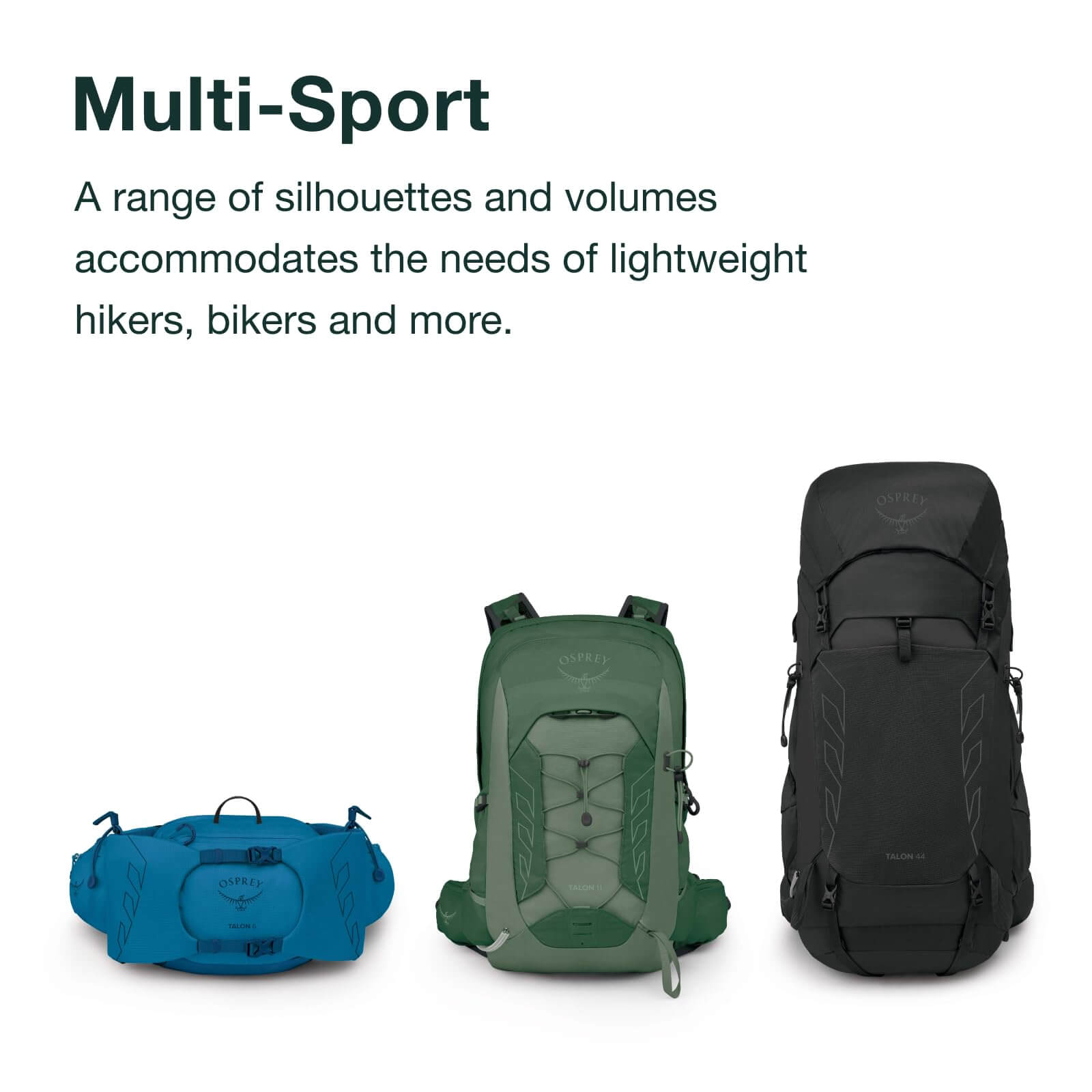 Osprey Talon 33 Phantom Grey/Dark Charcoal - - - Outdoor Shop FluxPerfect