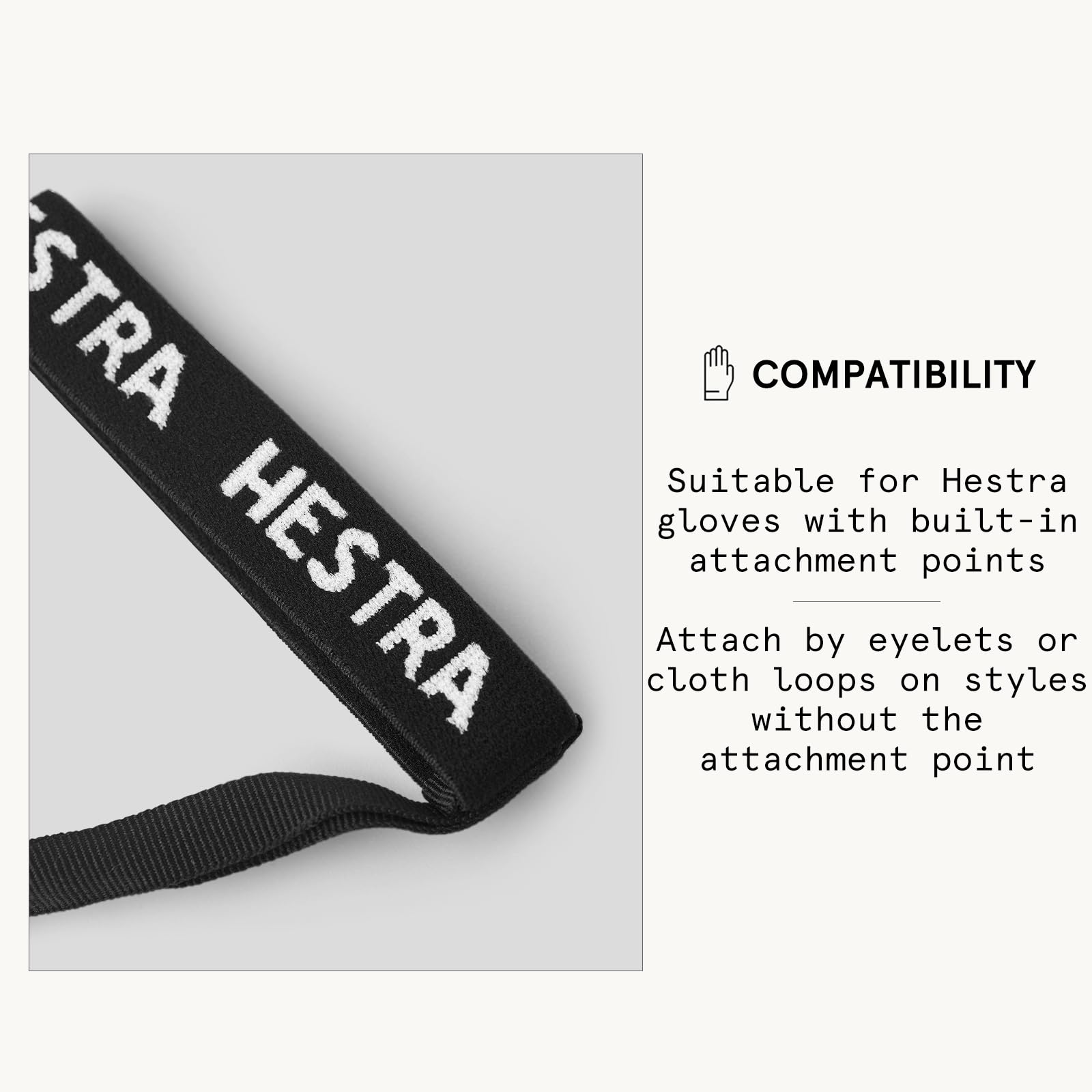 Befestigungsschlaufe – Hestra – Elastische 100/17 mm – Hestra – Bild 3