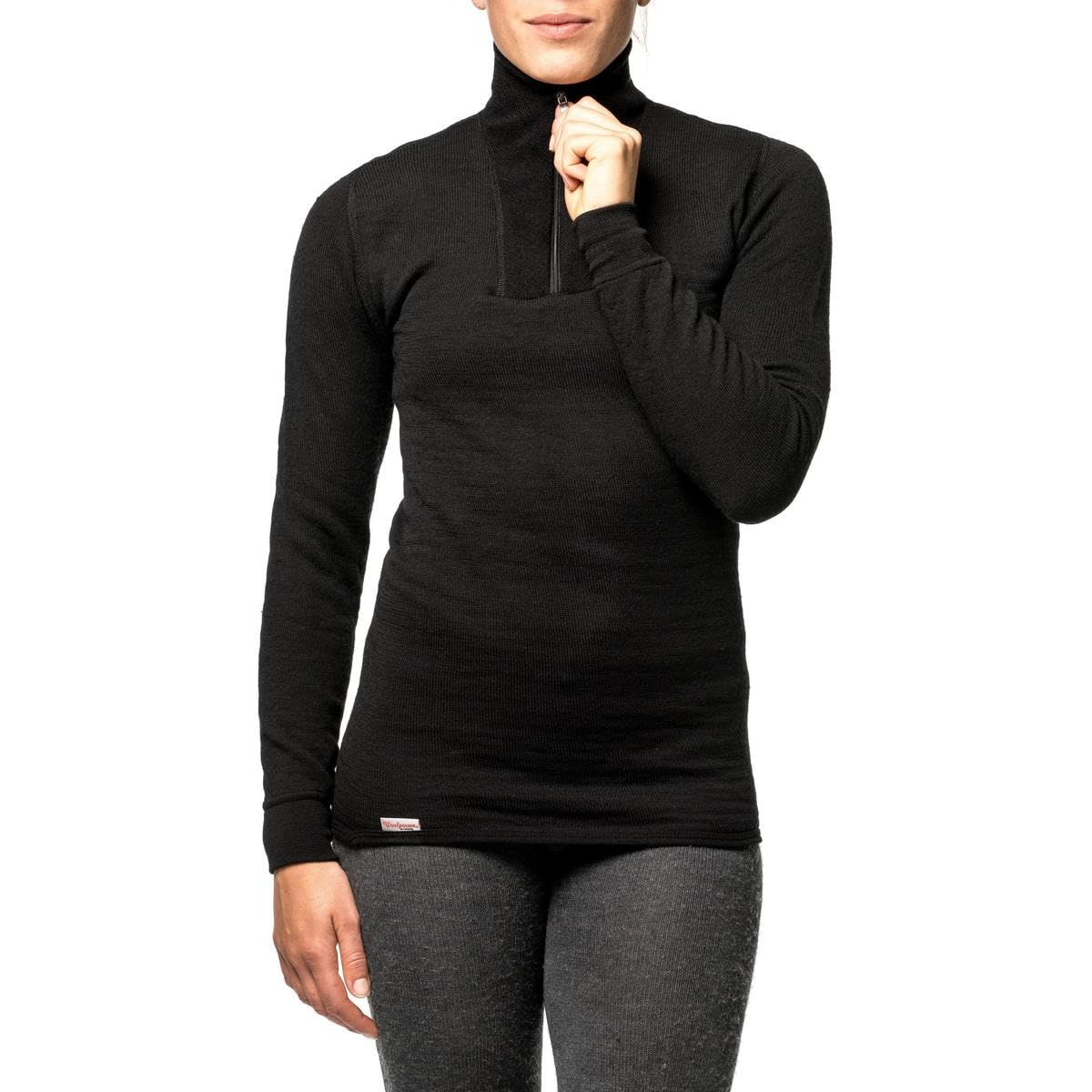 Baselayer – Woolpower – 200 Turtleneck Long Sleeve Zip Shirt Men