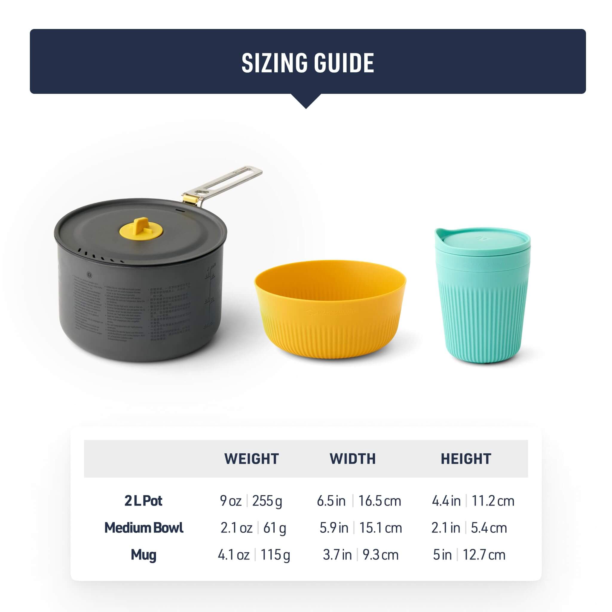 Sea to Summit Frontier UL One Pot Cook Set