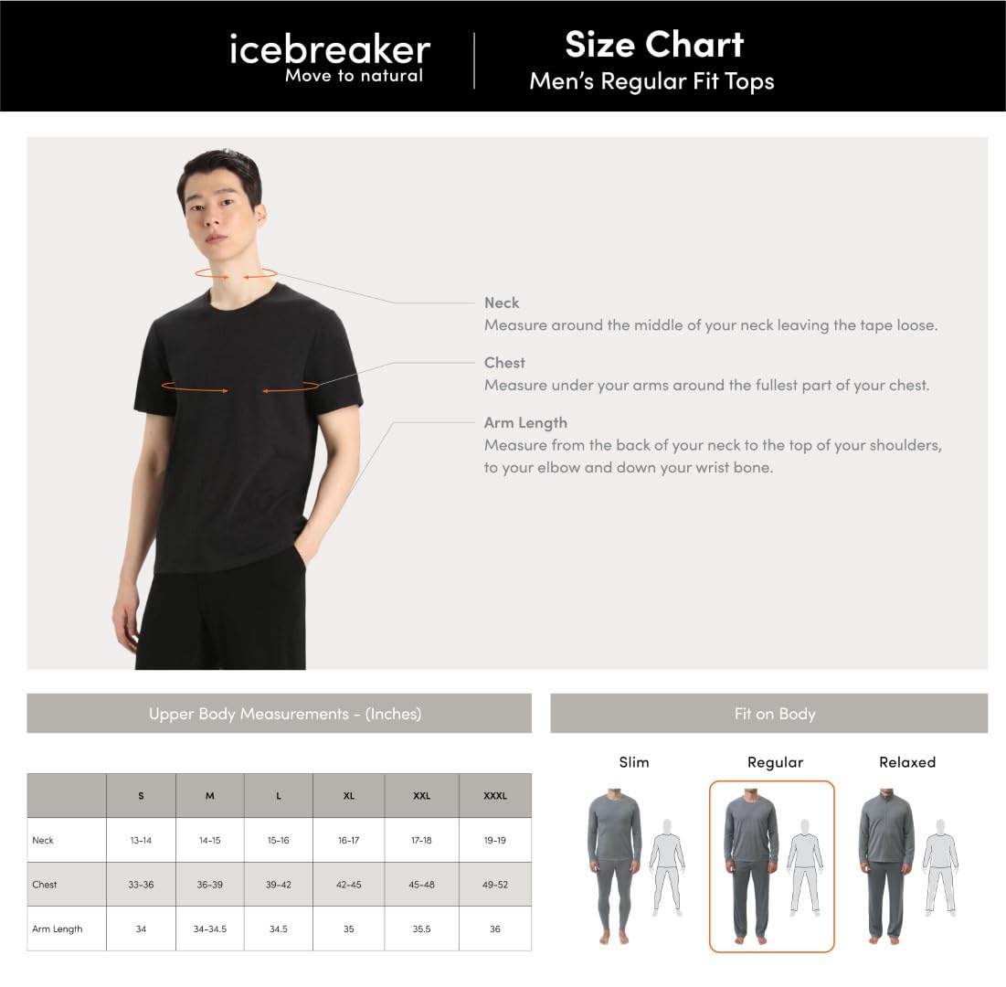 Langarmshirt – Icebreaker – Merino 125 Cool-Lite™ Sphere III