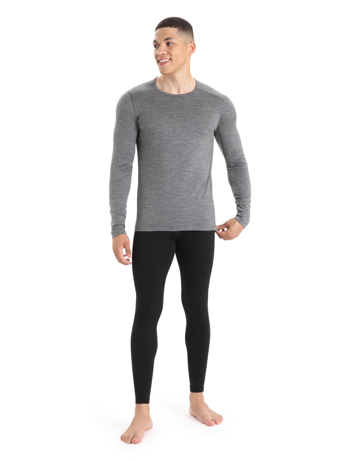 Langarmshirt – Icebreaker – Merino 200 Oasis LS Crewe