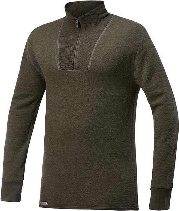 Baselayer – Woolpower – 200 Turtleneck Long Sleeve Zip Shirt Men
