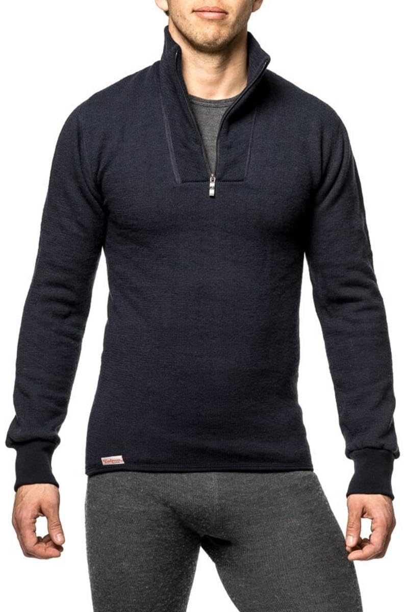 Funktionsshirt – Woolpower – 400 Turtleneck Long Sleeve Zip