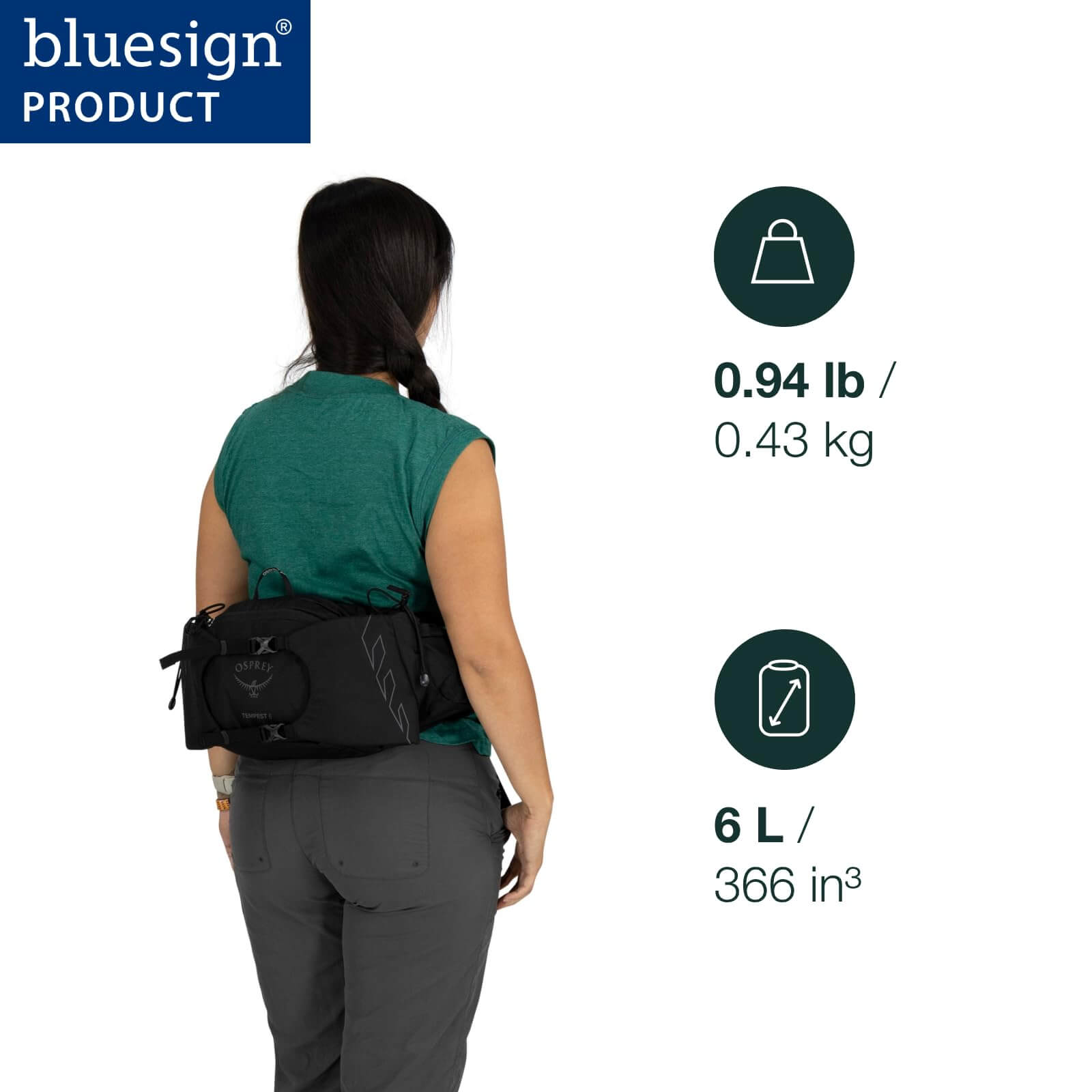 Osprey Tempest 6  Damen Wander-Gürteltasche