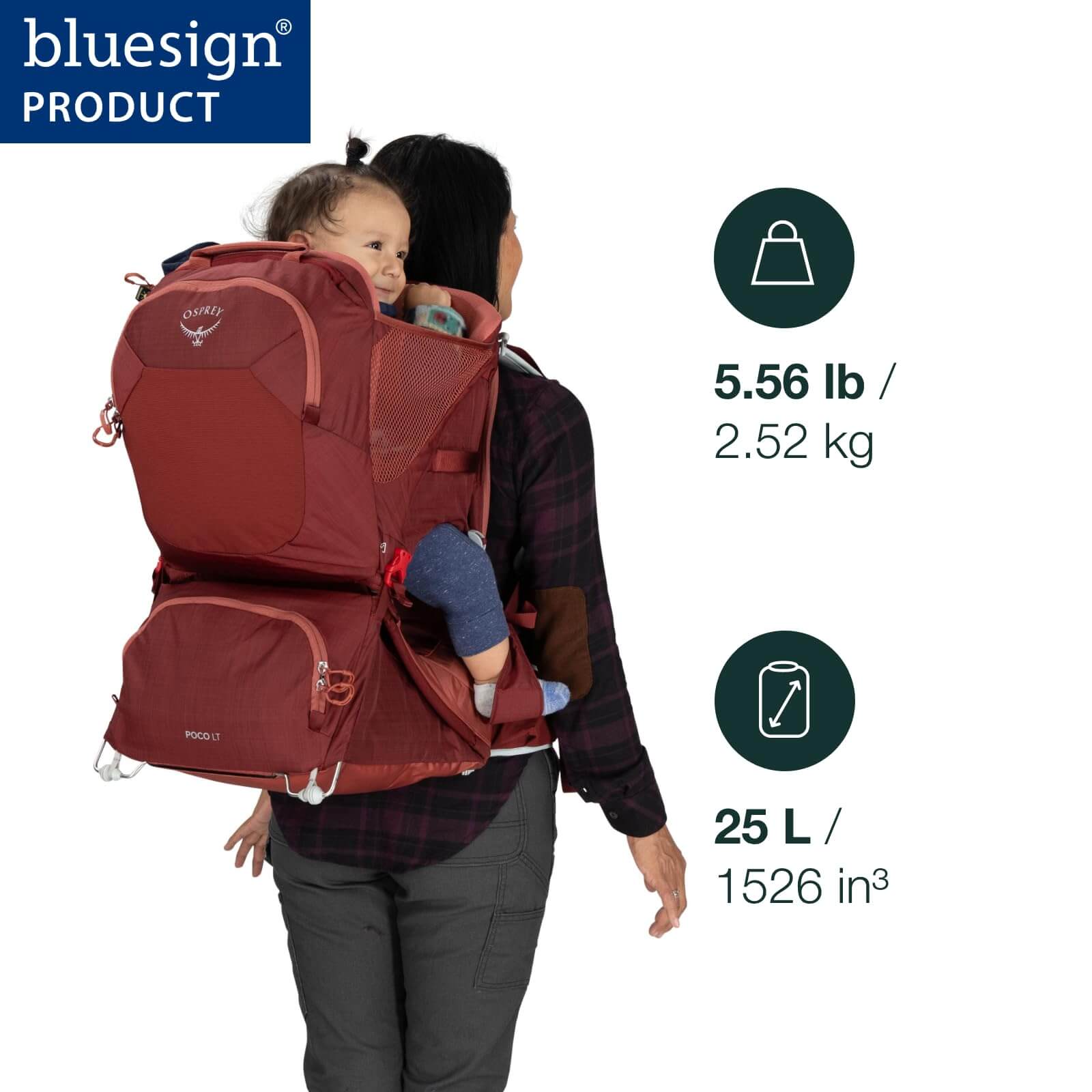 Osprey Poco LT Kindertrage