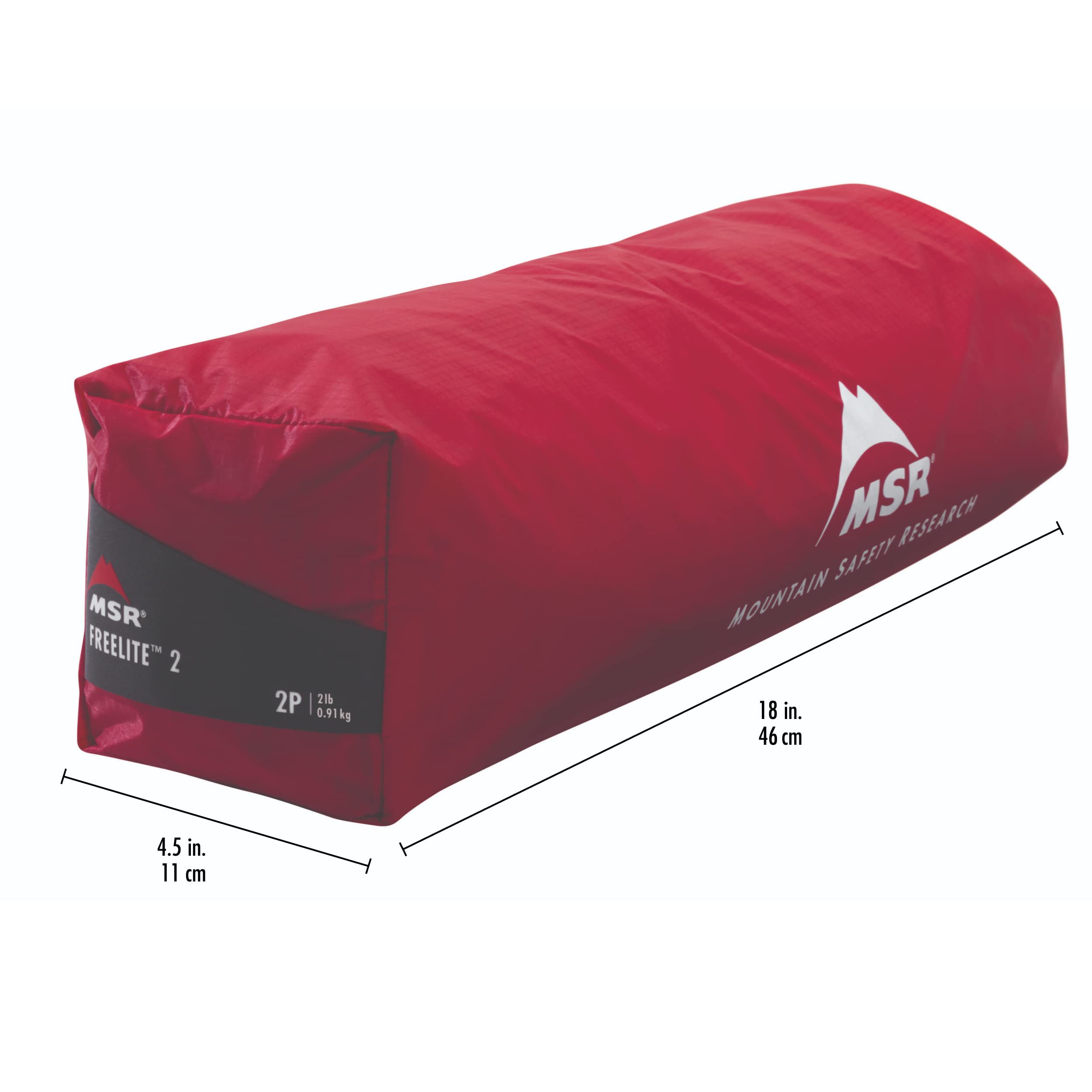 MSR FreeLite 2 V3 - ultraleichtes Rucksackzelt für 2 Person