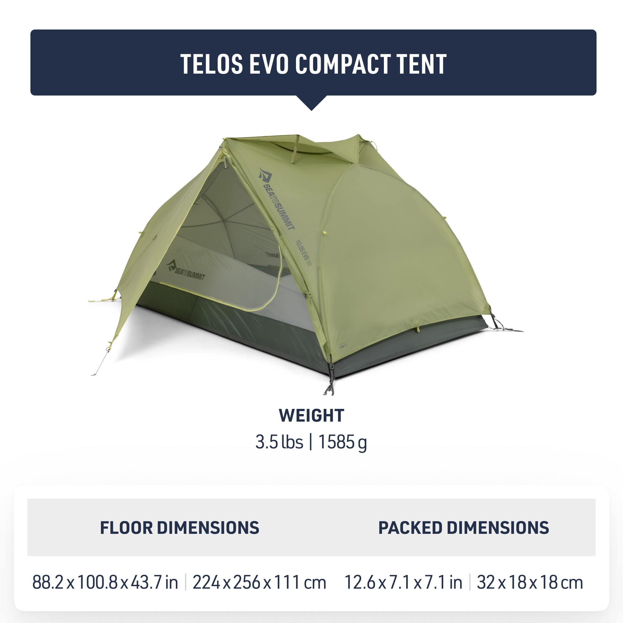 Zelt – Sea to Summit – Telos Evo Compact 2 – Sea to Summit – Bild 4