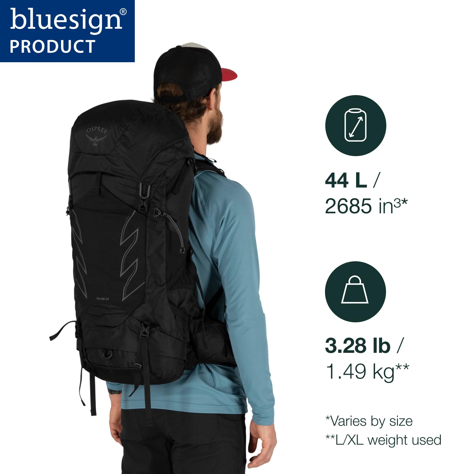 Wanderrucksack – Osprey – Talon™ 44 – Herrenmodell