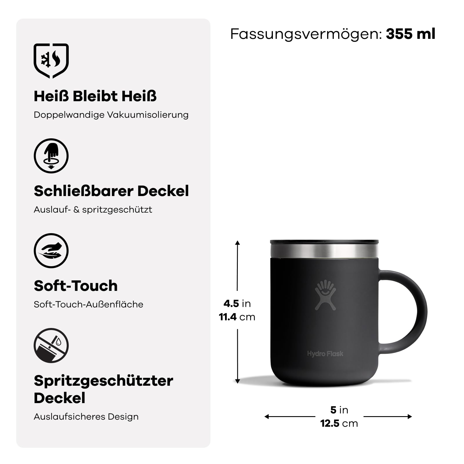 Kaffeebecher – Hydro Flask – Mug Coffee 355 ml