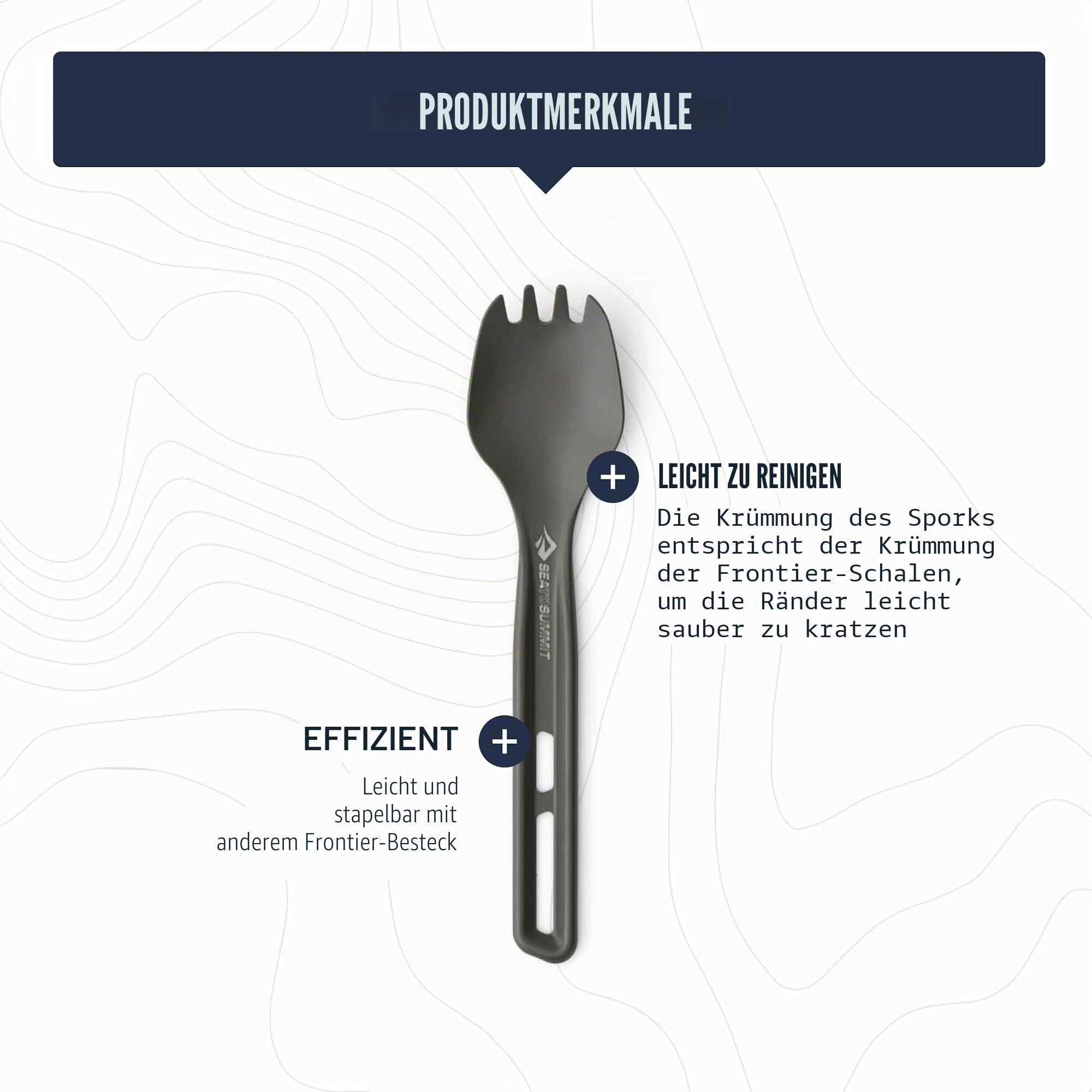 Besteck – Sea to Summit – Frontier Ultralight Spork – Sea to Summit – Bild 3