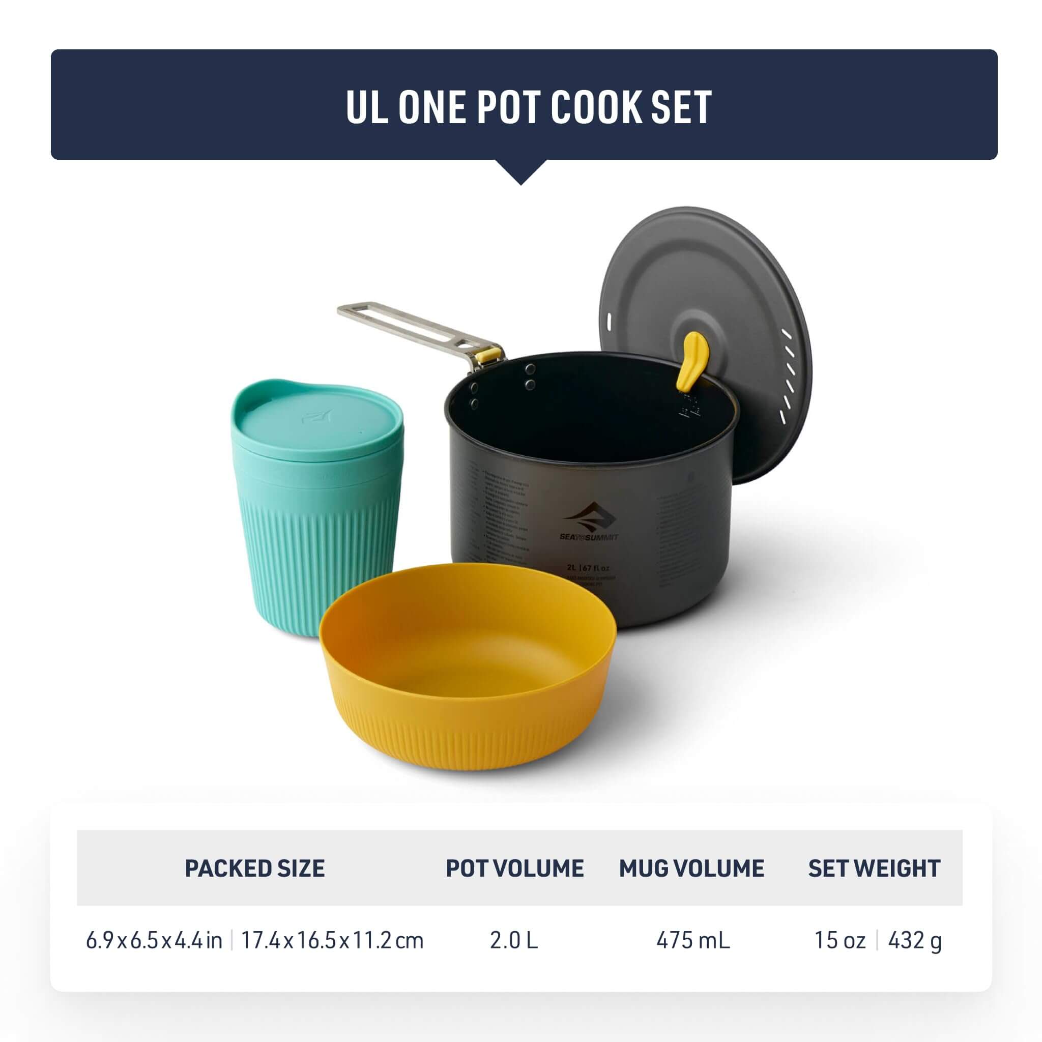 Sea to Summit Frontier UL One Pot Cook Set