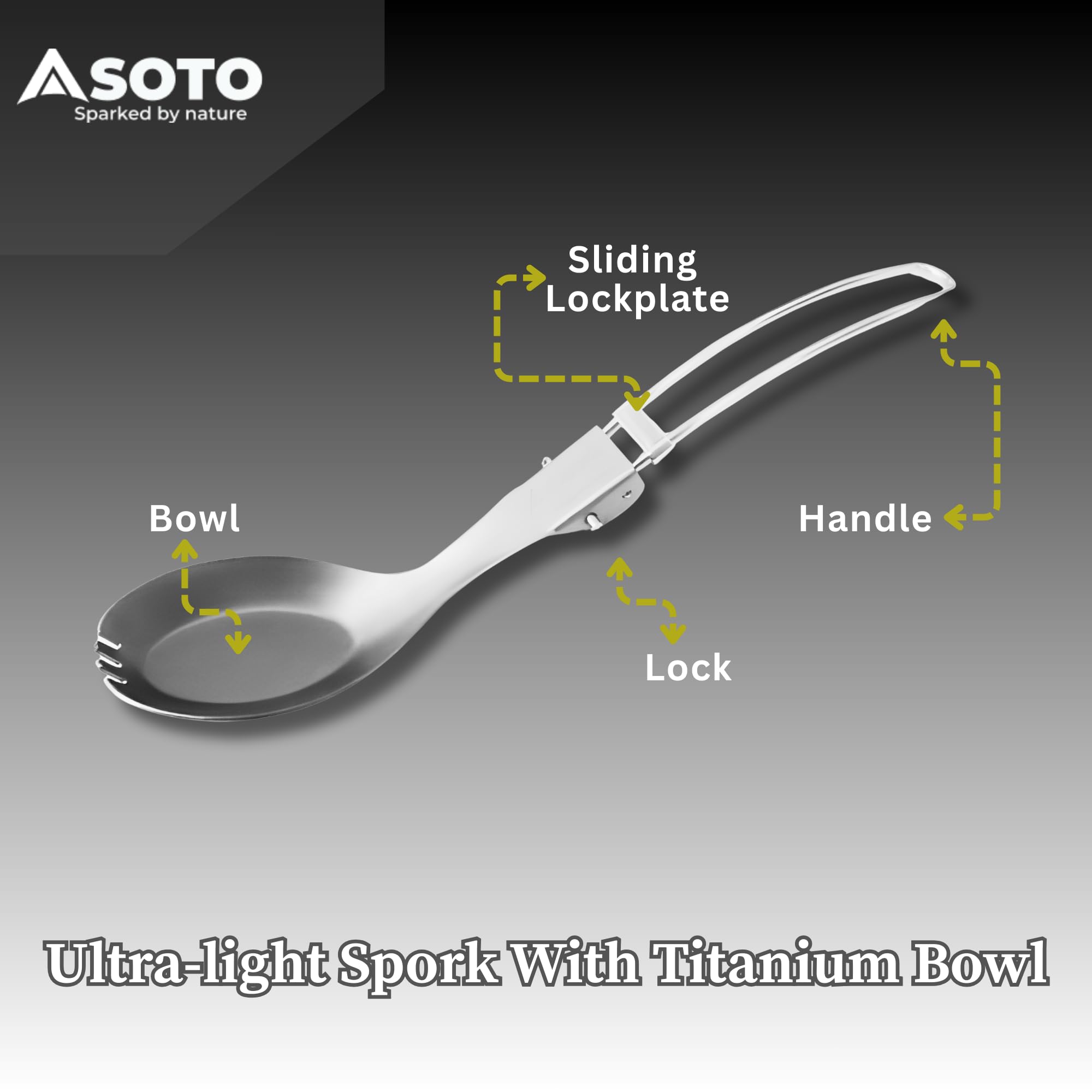 Göffel – SOTO – Pocket Spork Titan – SOTO – Bild 5