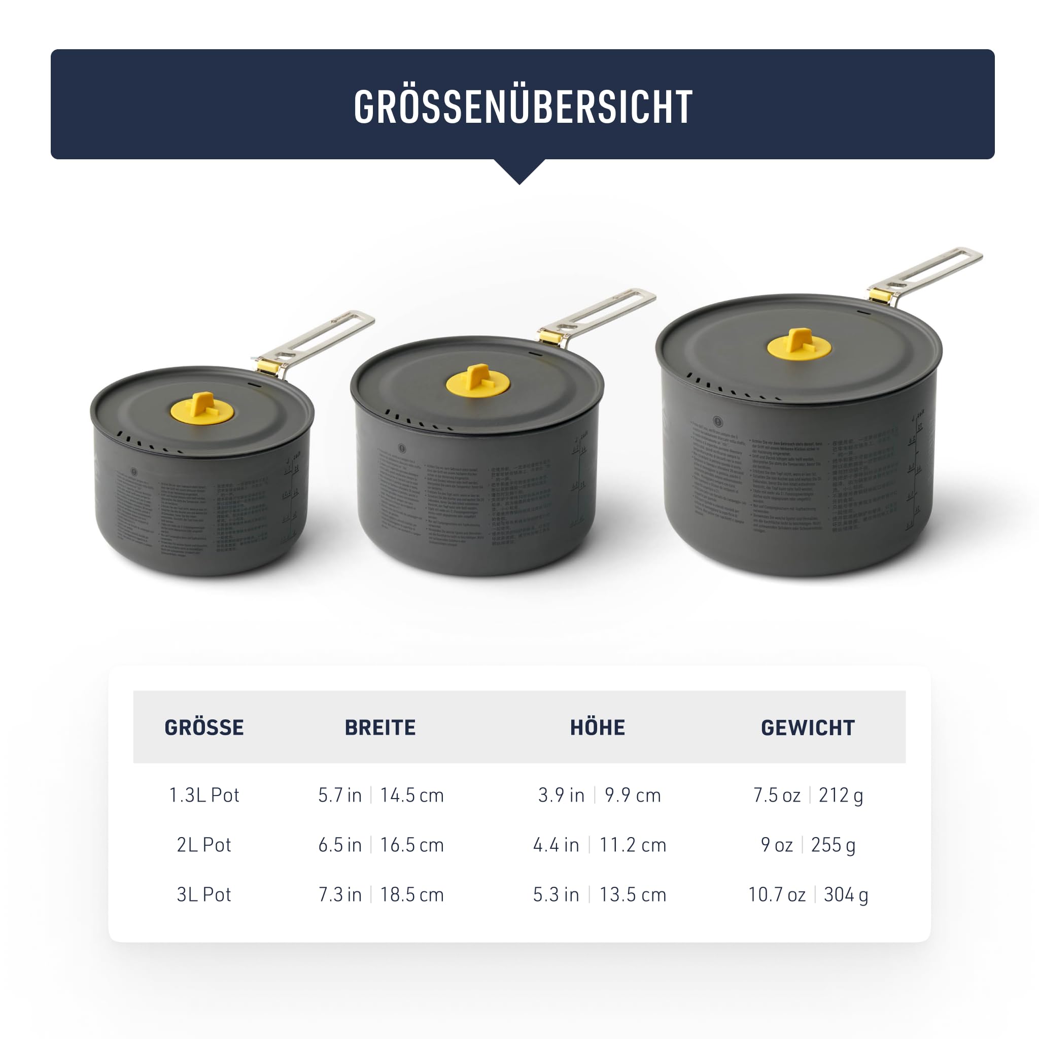 Kochtopf – Sea to Summit – Frontier Pot 3L – Sea to Summit – Bild 3