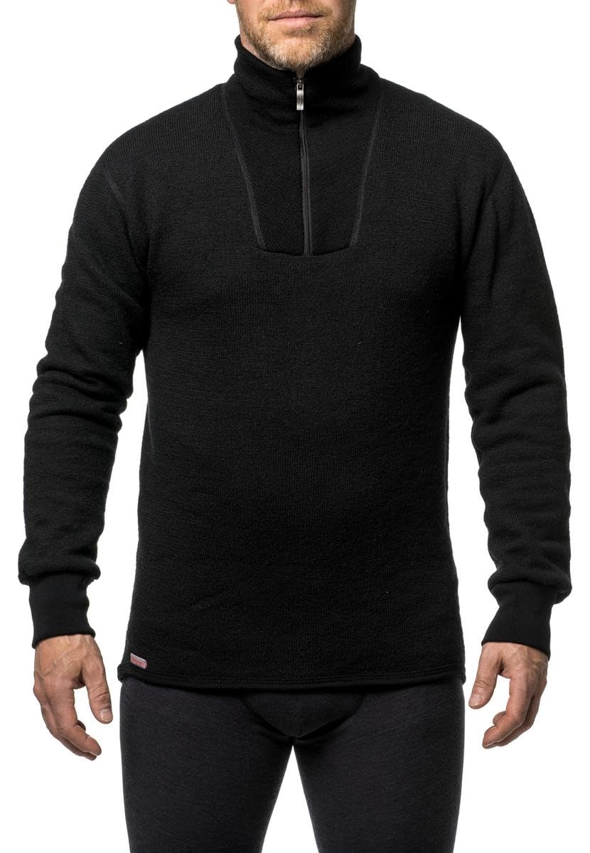Merino Langarmshirt Unisex – Woolpower – Zip Turtleneck 400 – Woolpower – Bild 3
