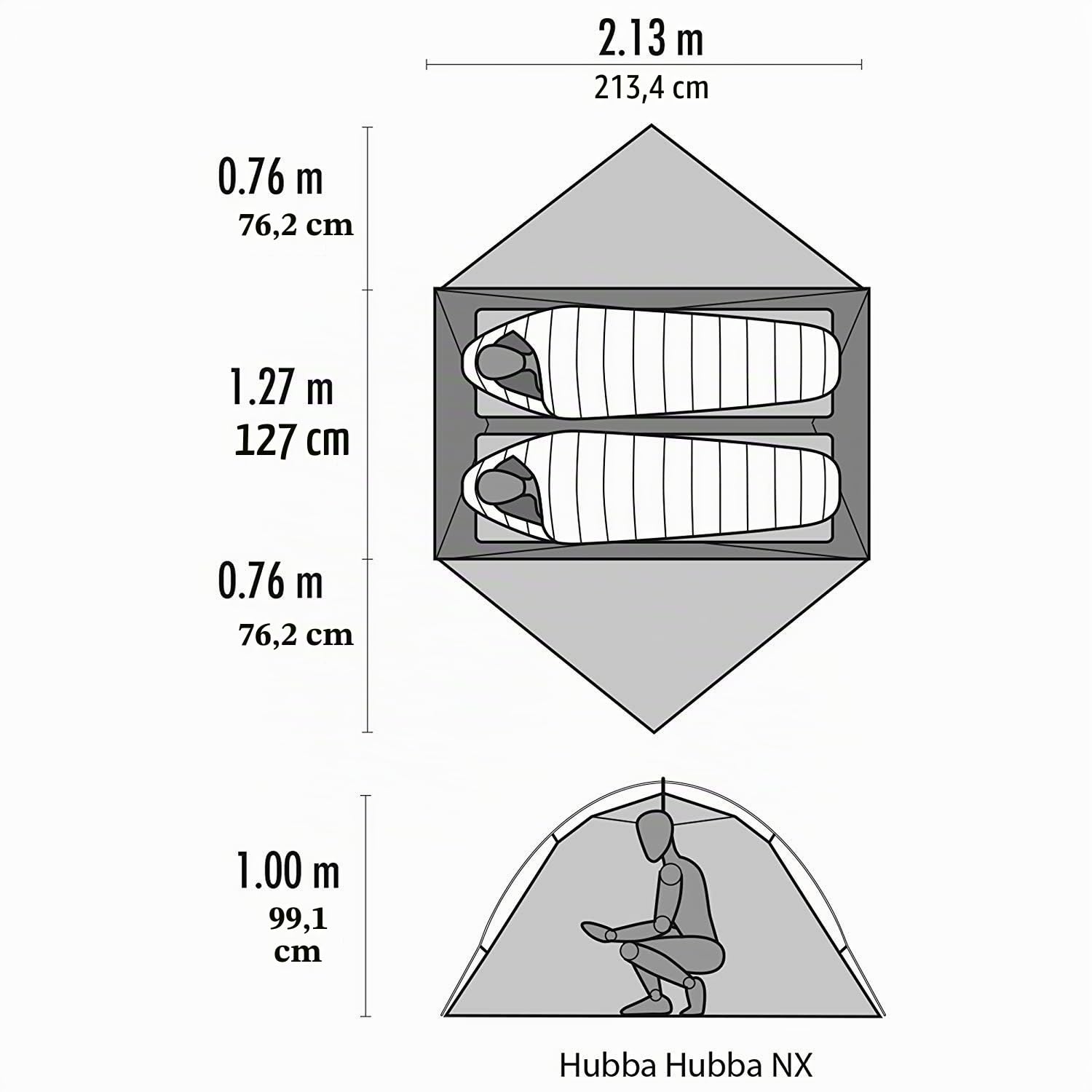 Zelt – MSR – Hubba Hubba NX