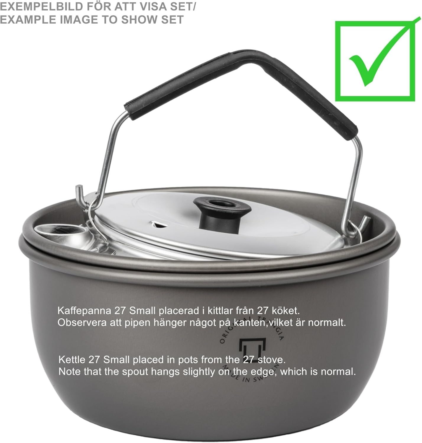 Trangia 27 Series 0,6L Wasserkessel - Outdoor Shop FluxPerfect