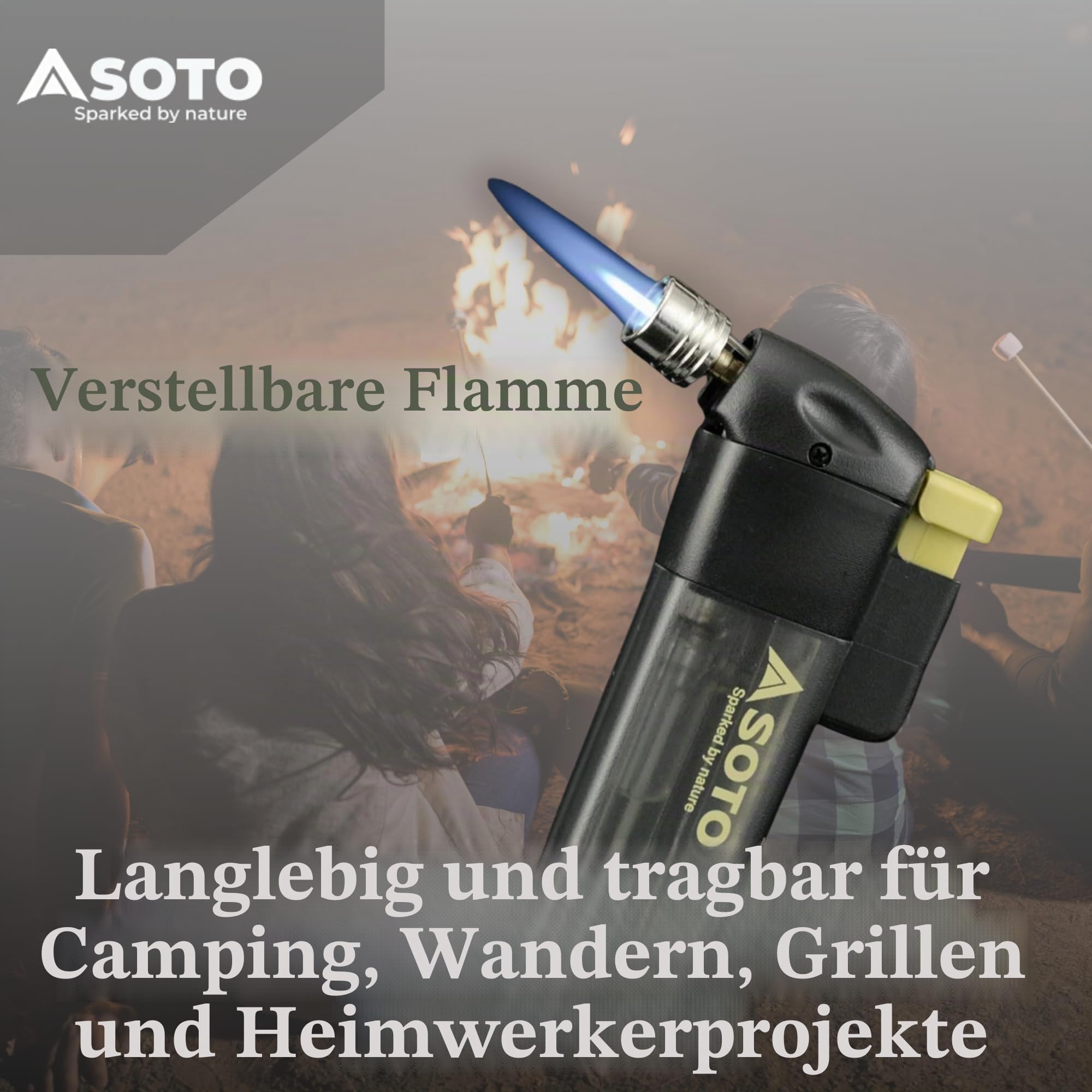 Sturmfeuerzeug-Aufsatz – SOTO – Pocket Torch
