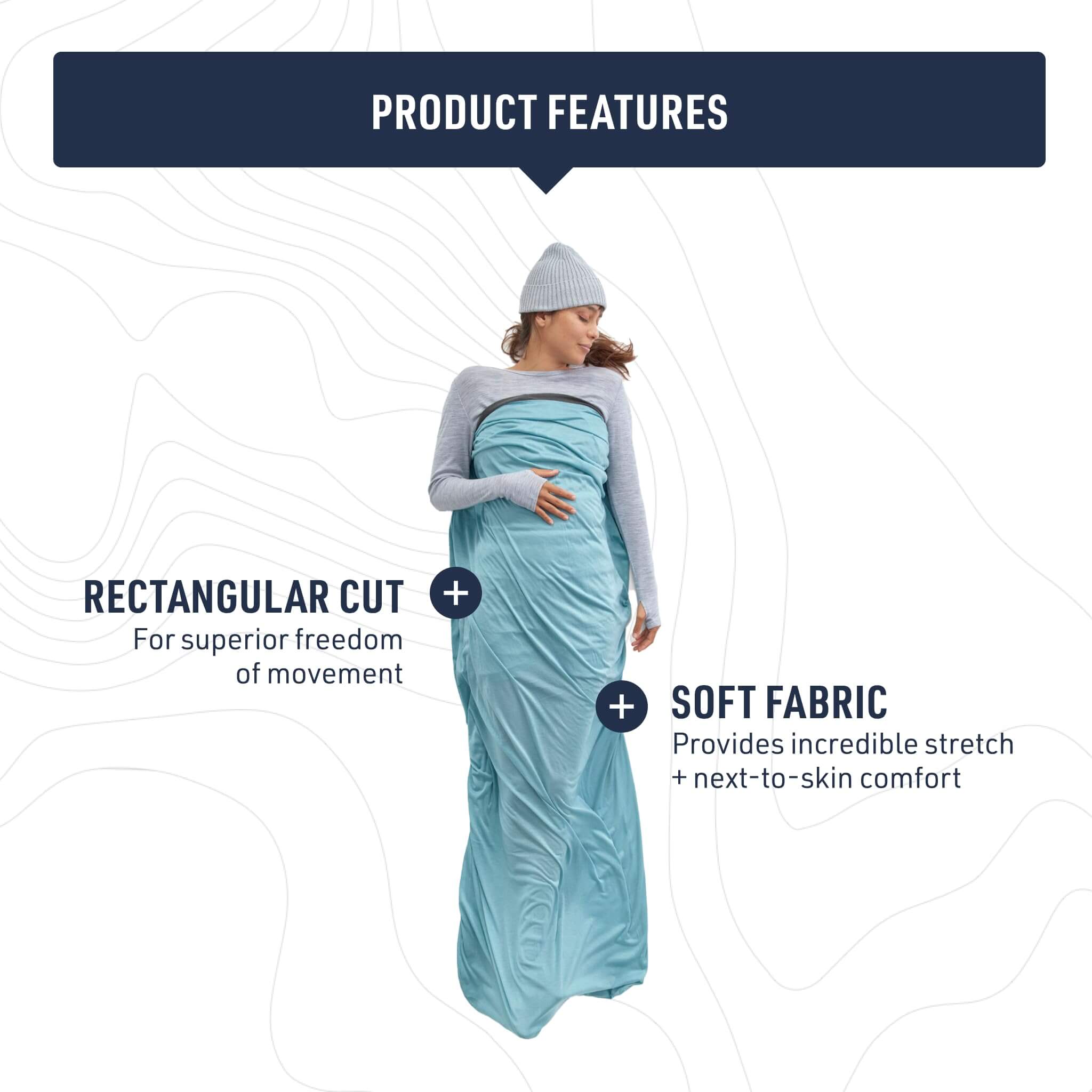 Sea to Summit Comfort Blend Schlafsack Liner - Outdoor Shop FluxPerfect