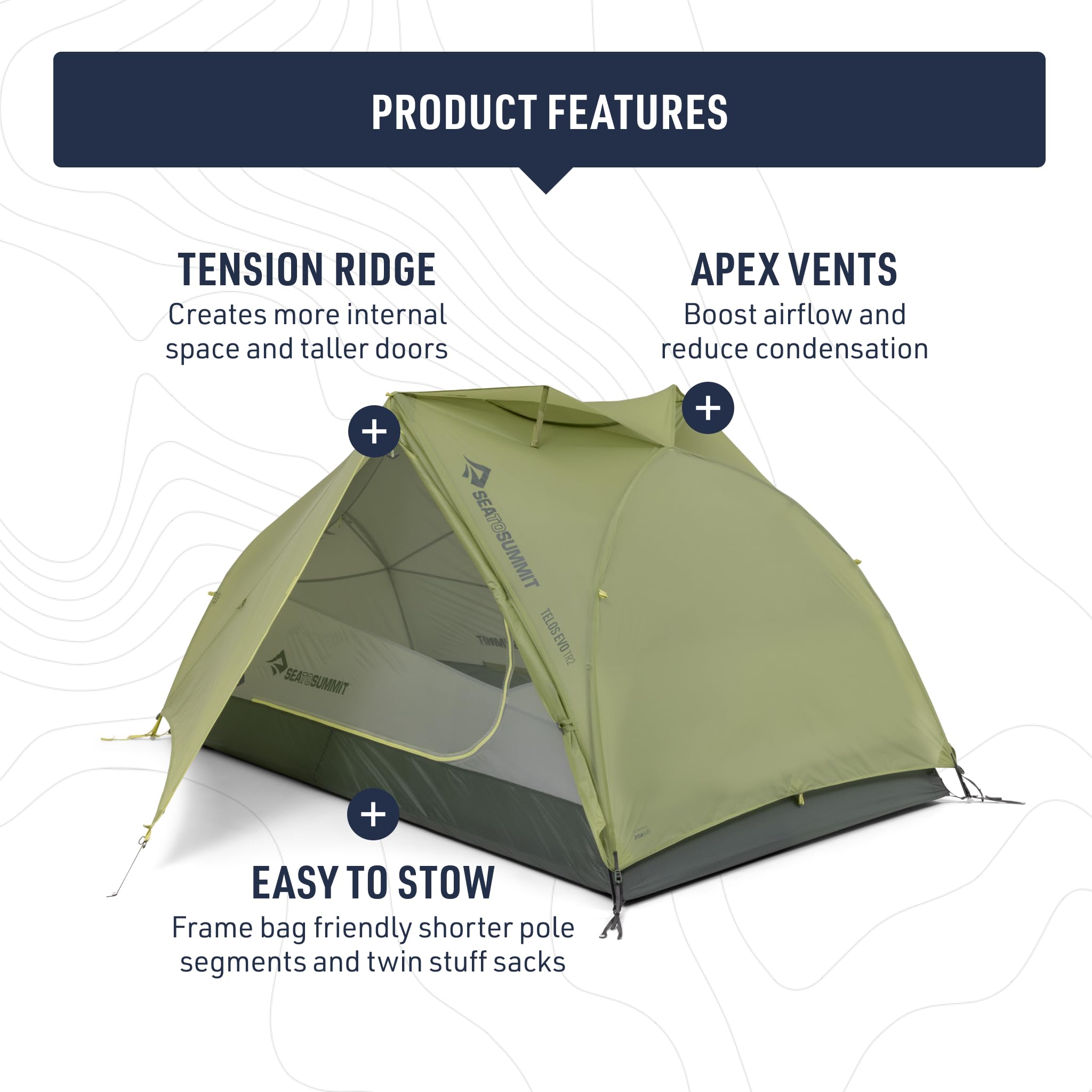 Zelt – Sea to Summit – Telos Evo Compact 2 – Sea to Summit – Bild 3