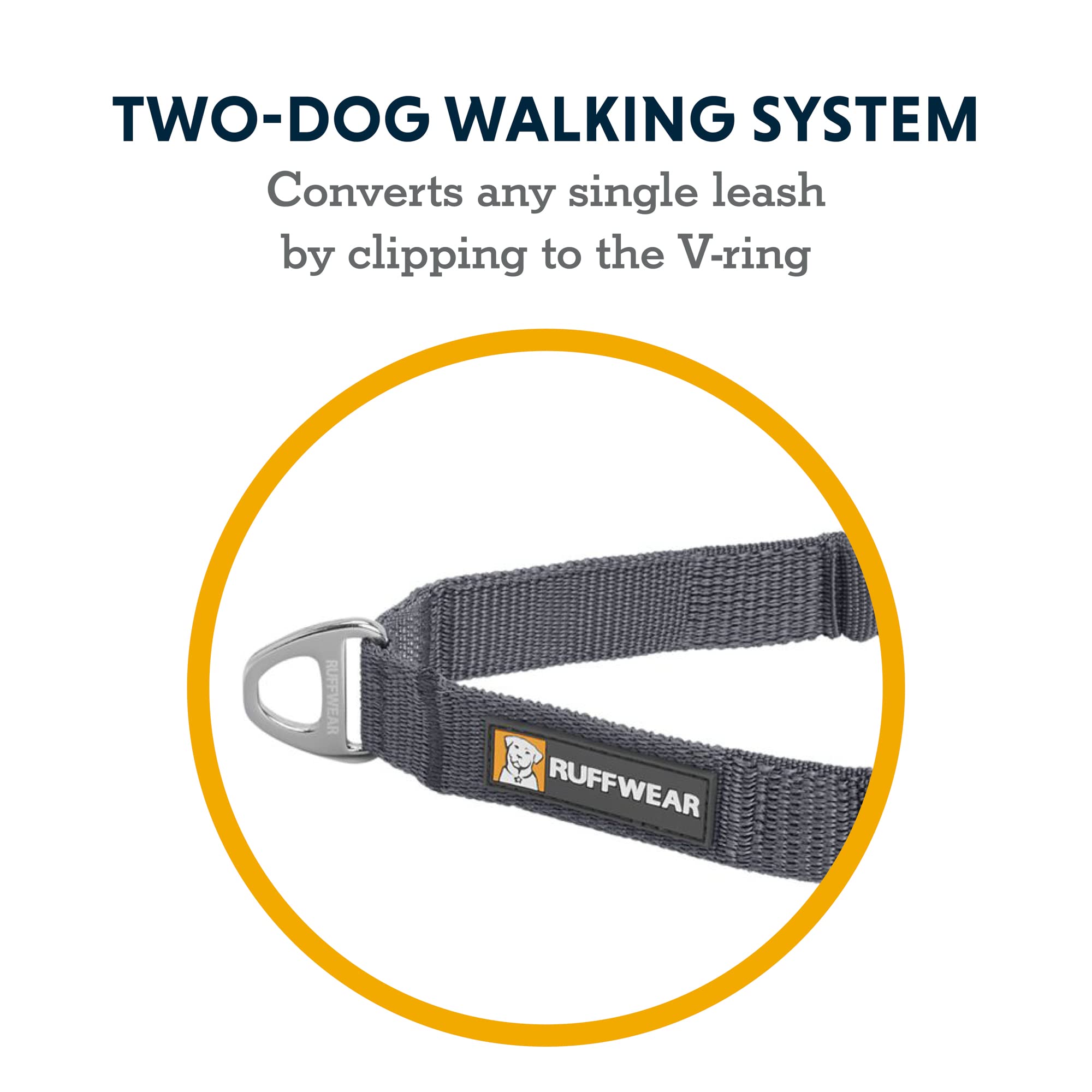 Hundeleinen Adapter – Ruffwear – Double Track Coupler