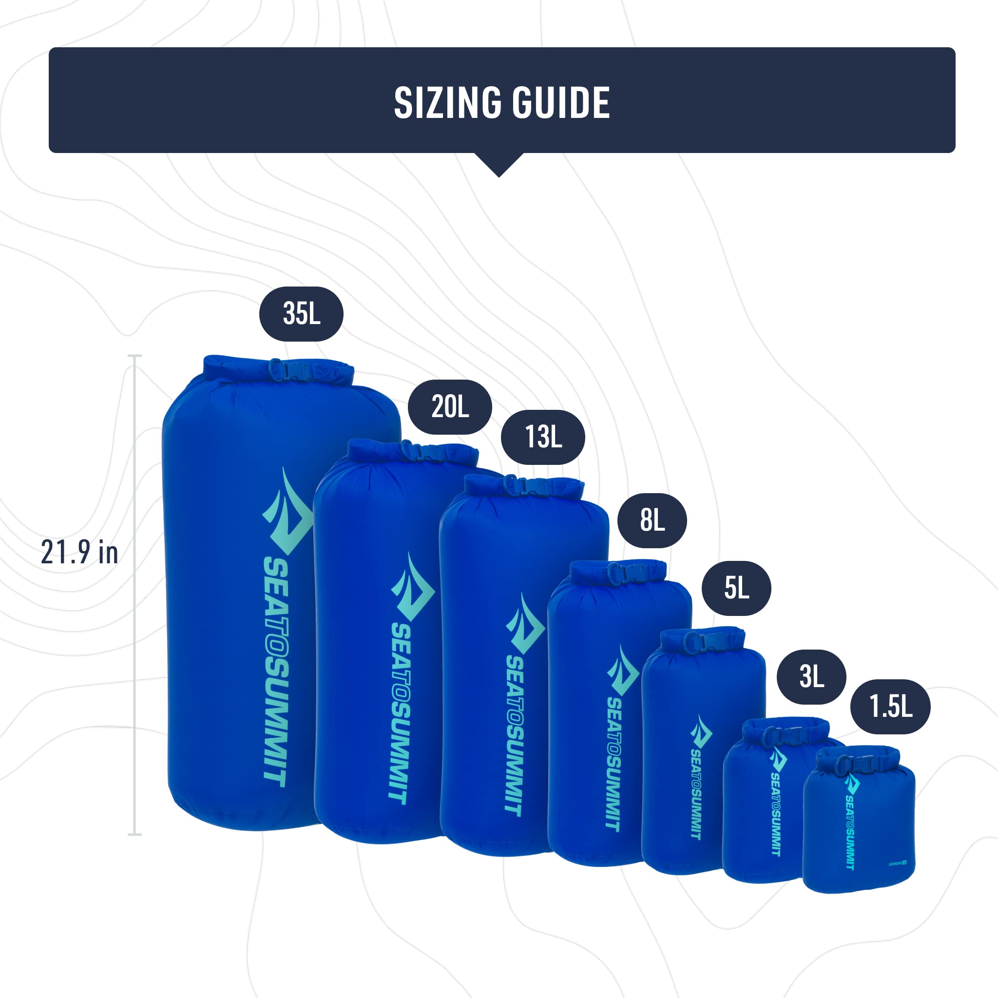 Dry Bag – Sea to Summit – Lightweight Dry Bag S – Sea to Summit – Bild 12