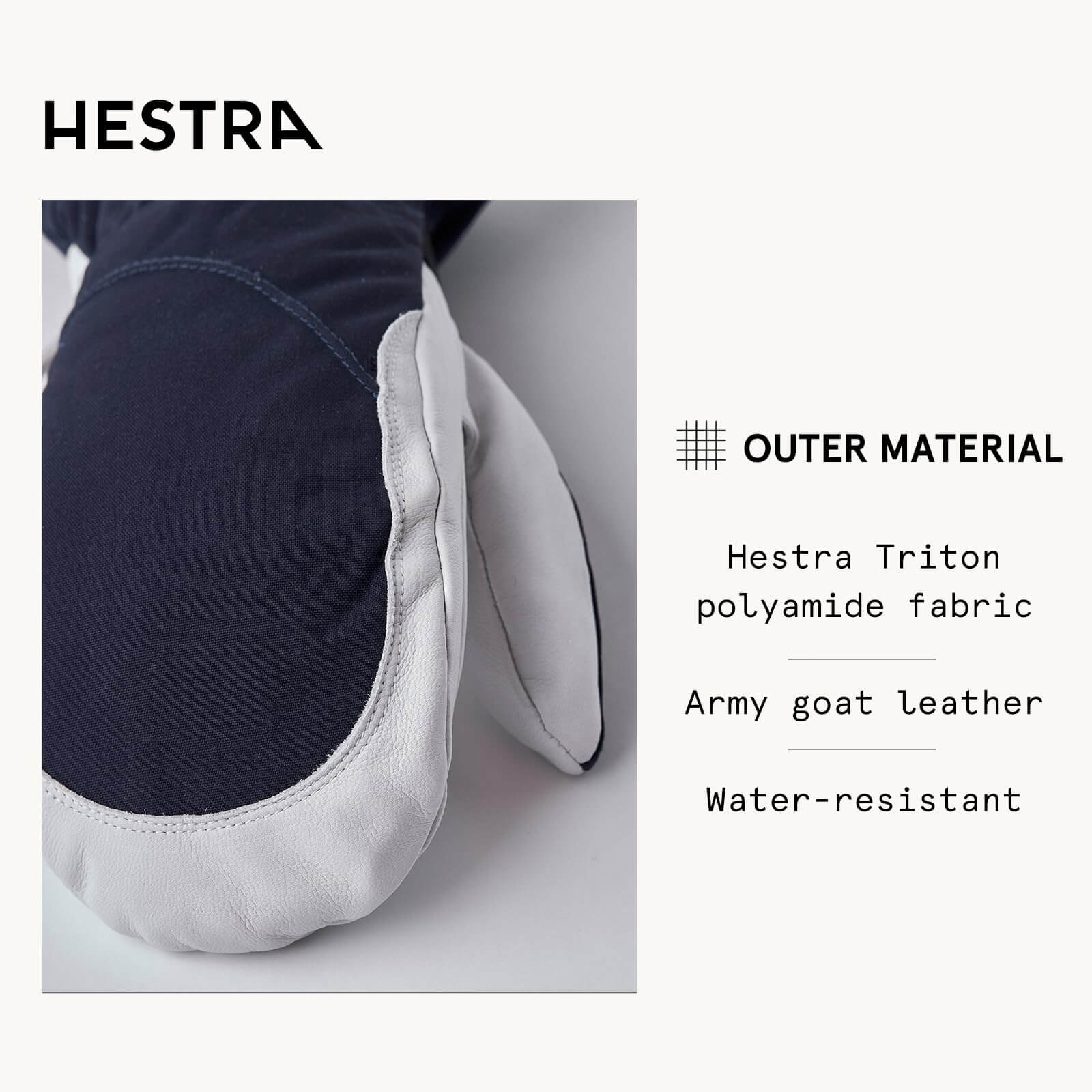 Hestra Heli Ski Mitt Damen-Fäustling