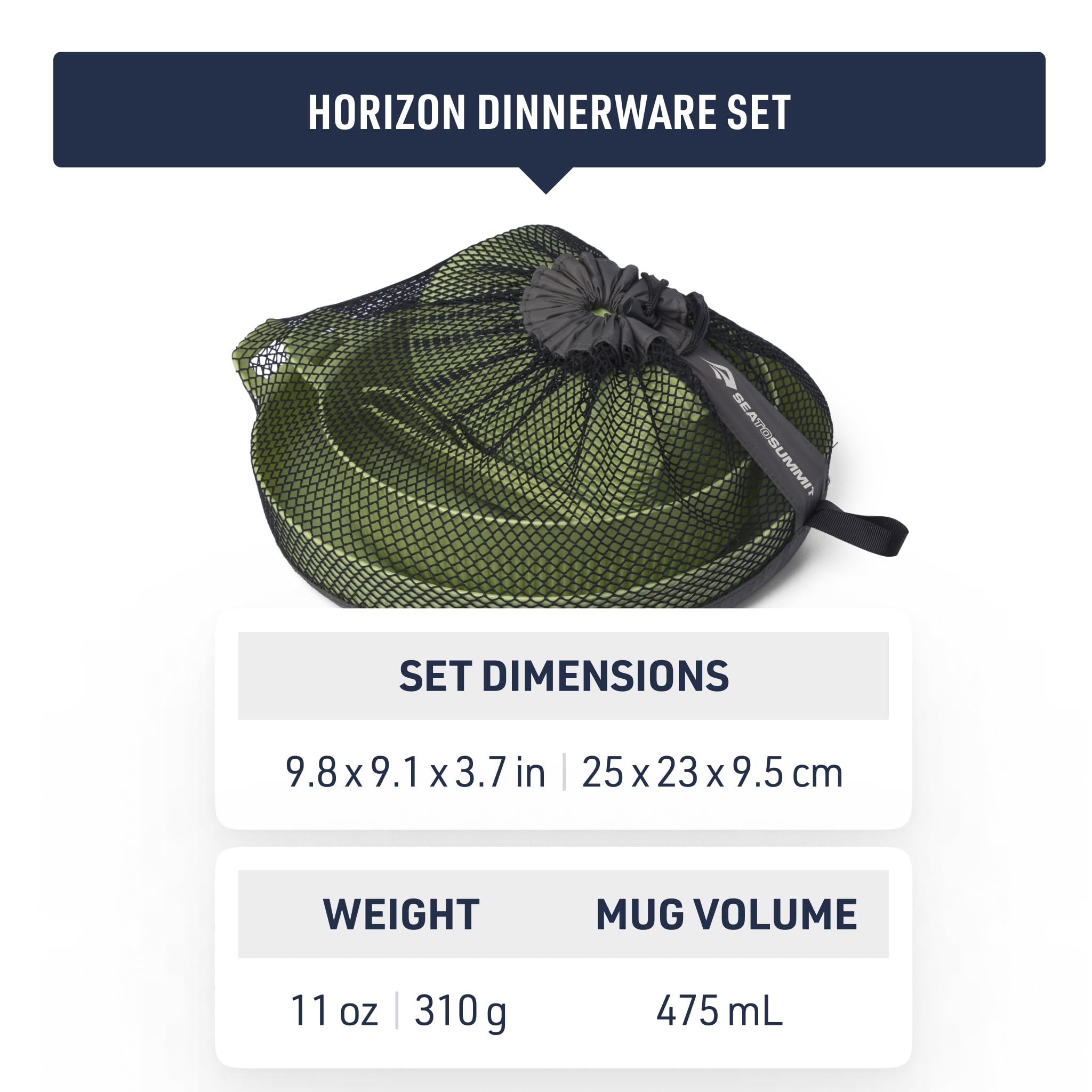 Essgeschirr-Set – Sea to Summit – Horizon Dinnerware Set