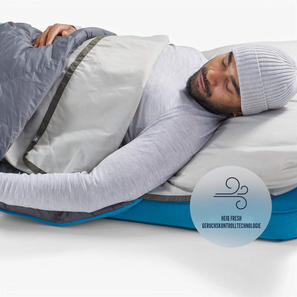 Hüttenschlafsack-Inlett – Sea to Summit – Silk Blend Liner Rectangular Pillow Sleeve – Sea to Summit – Bild 6
