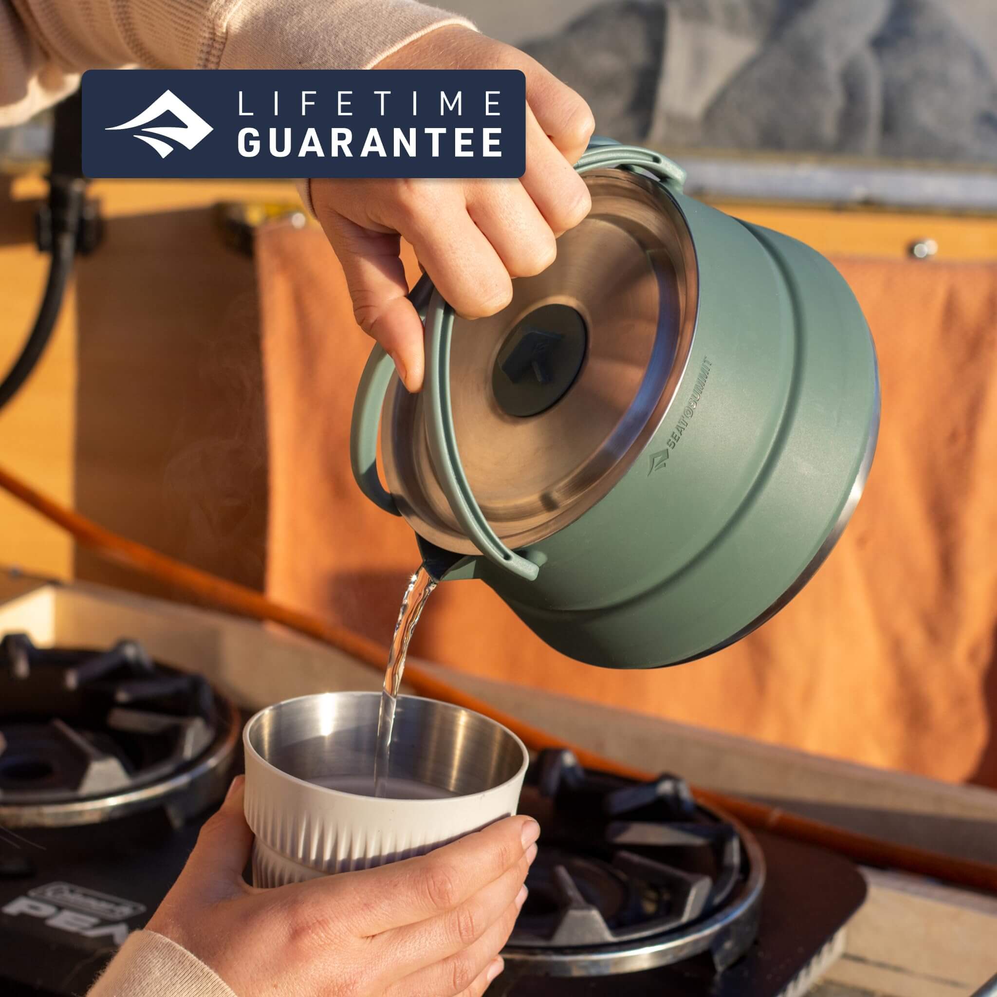 Sea to Summit Detour Stainless Steel Kettle Cook Set 3-teilig
